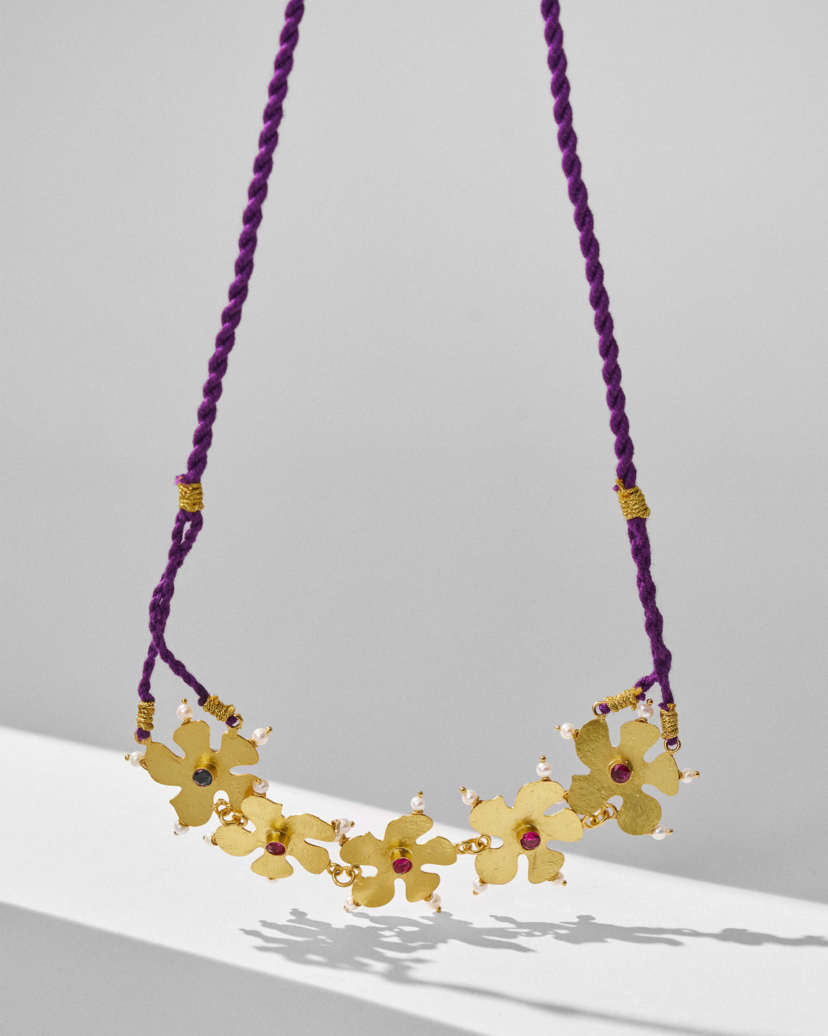 Phool Haar Necklace - Gold