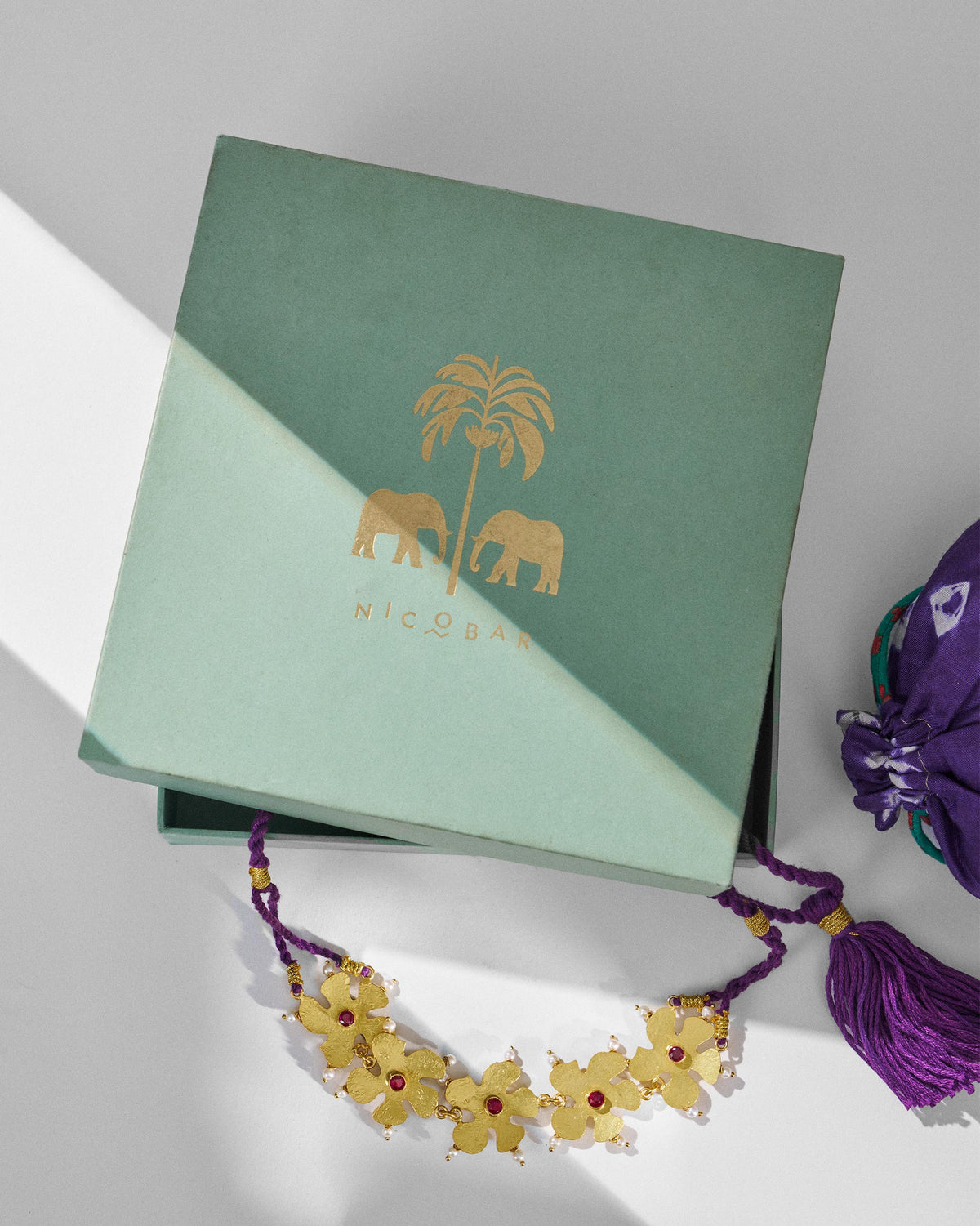 Phool Haar Necklace - Gold
