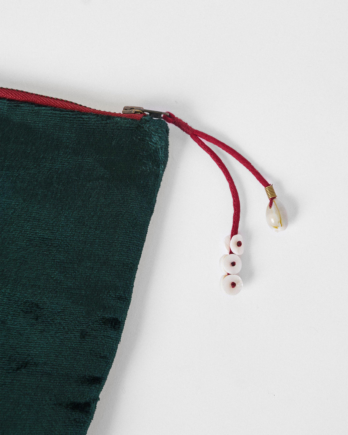 Fold Over Clutch - Green