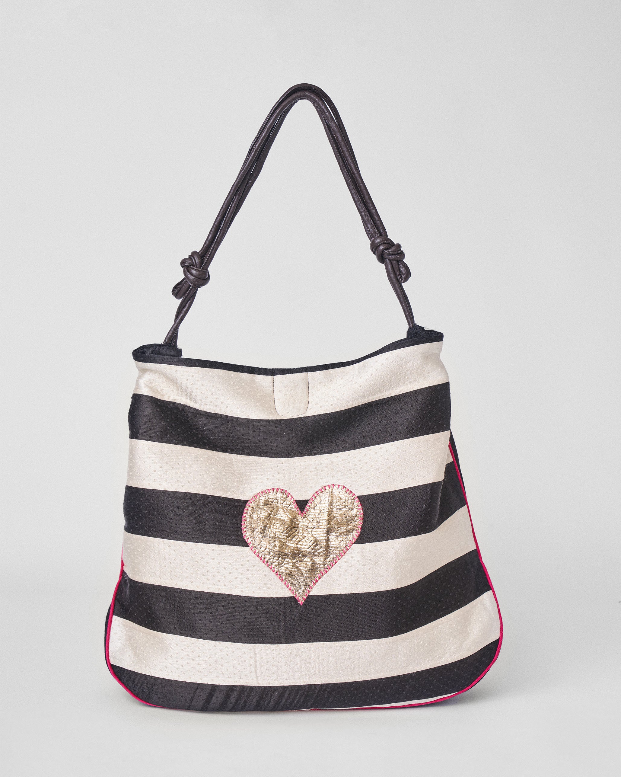 Nomad Tote - Black & Ivory