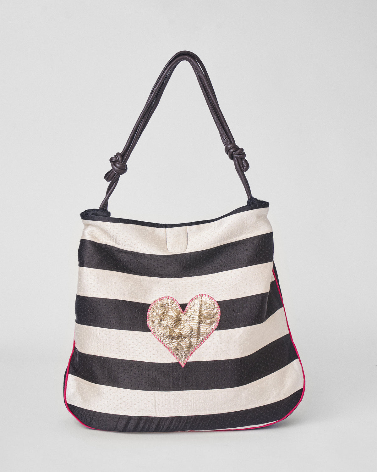 Nomad Tote - Black & Ivory