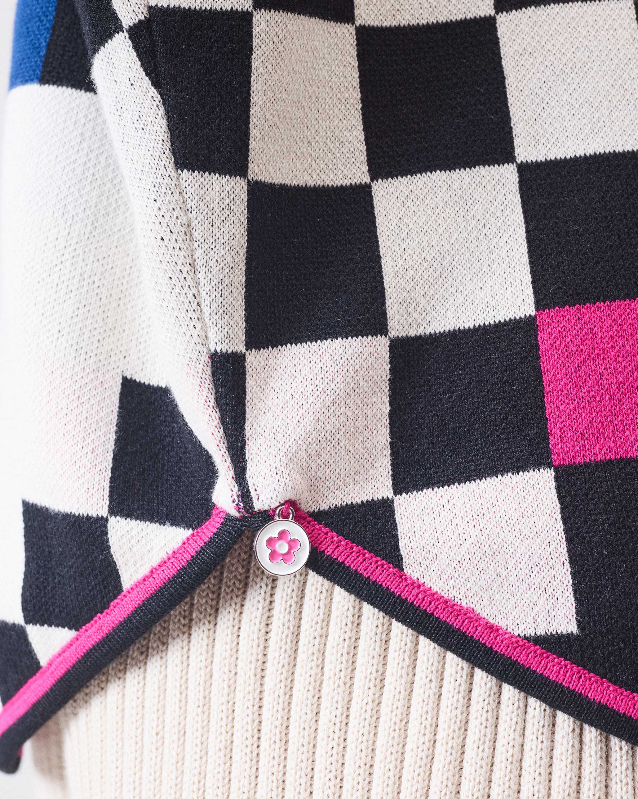 Tetris Sweater - Black & Ivory