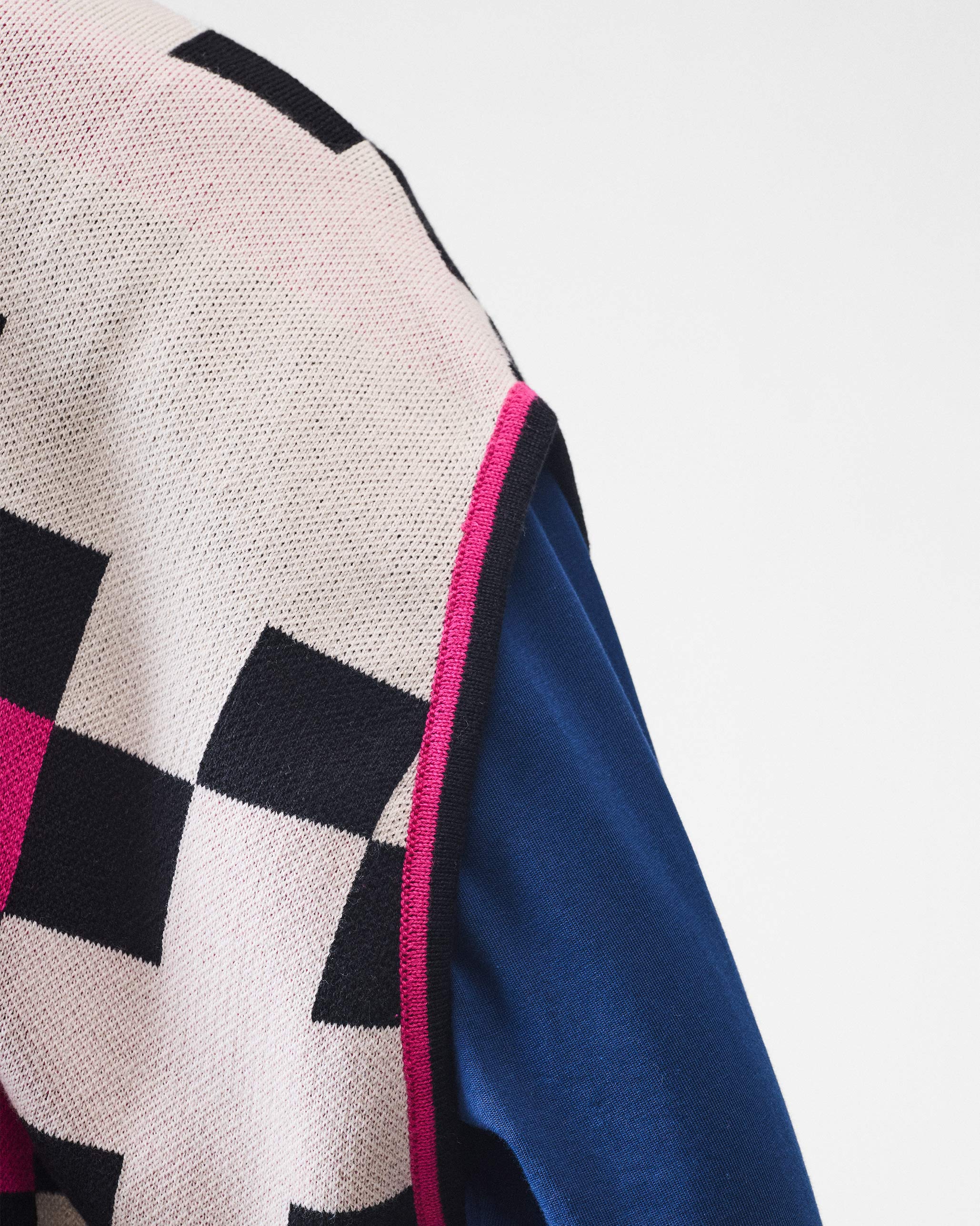 Tetris Sweater - Black & Ivory