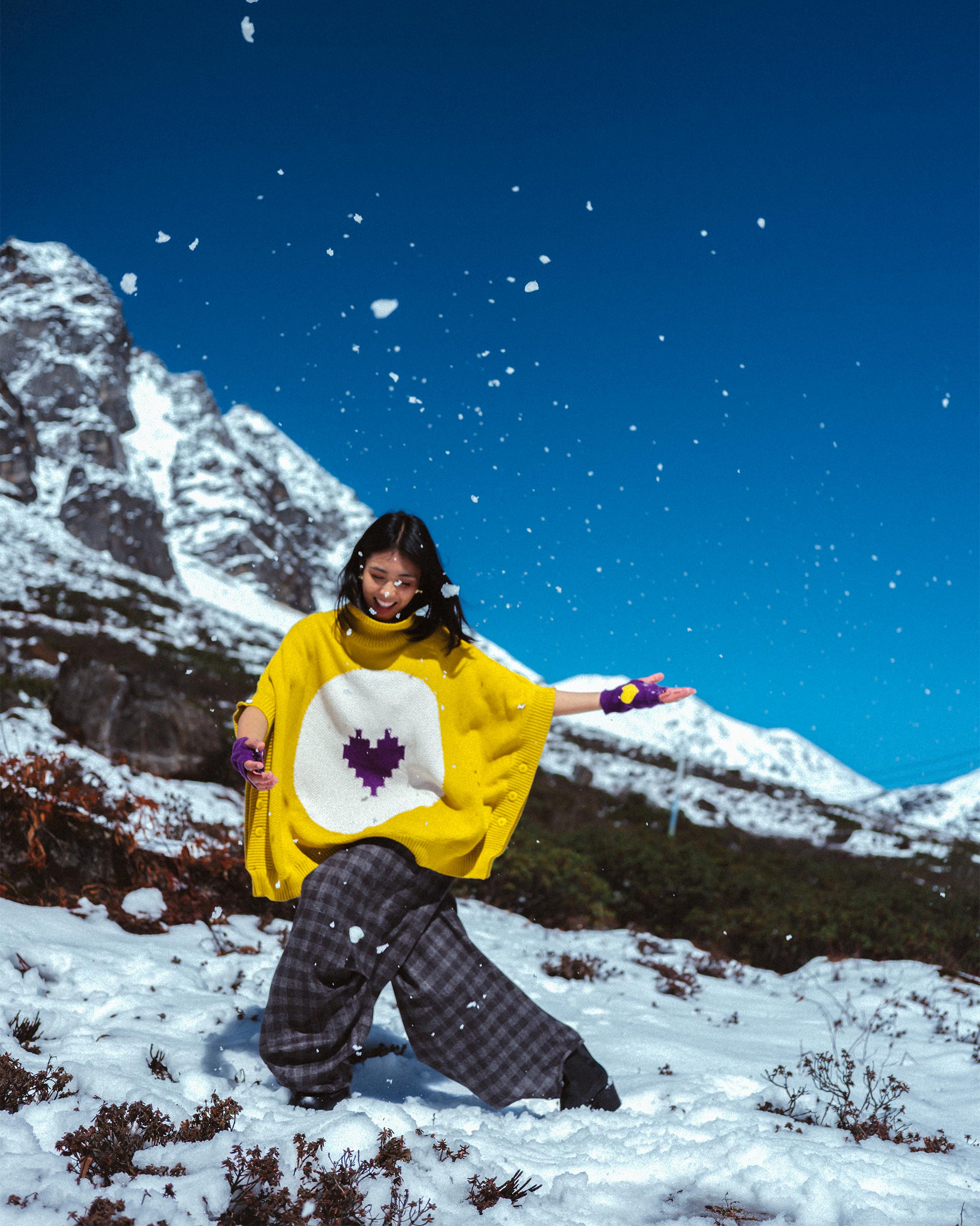 Baggy Sweater - Chartreuse