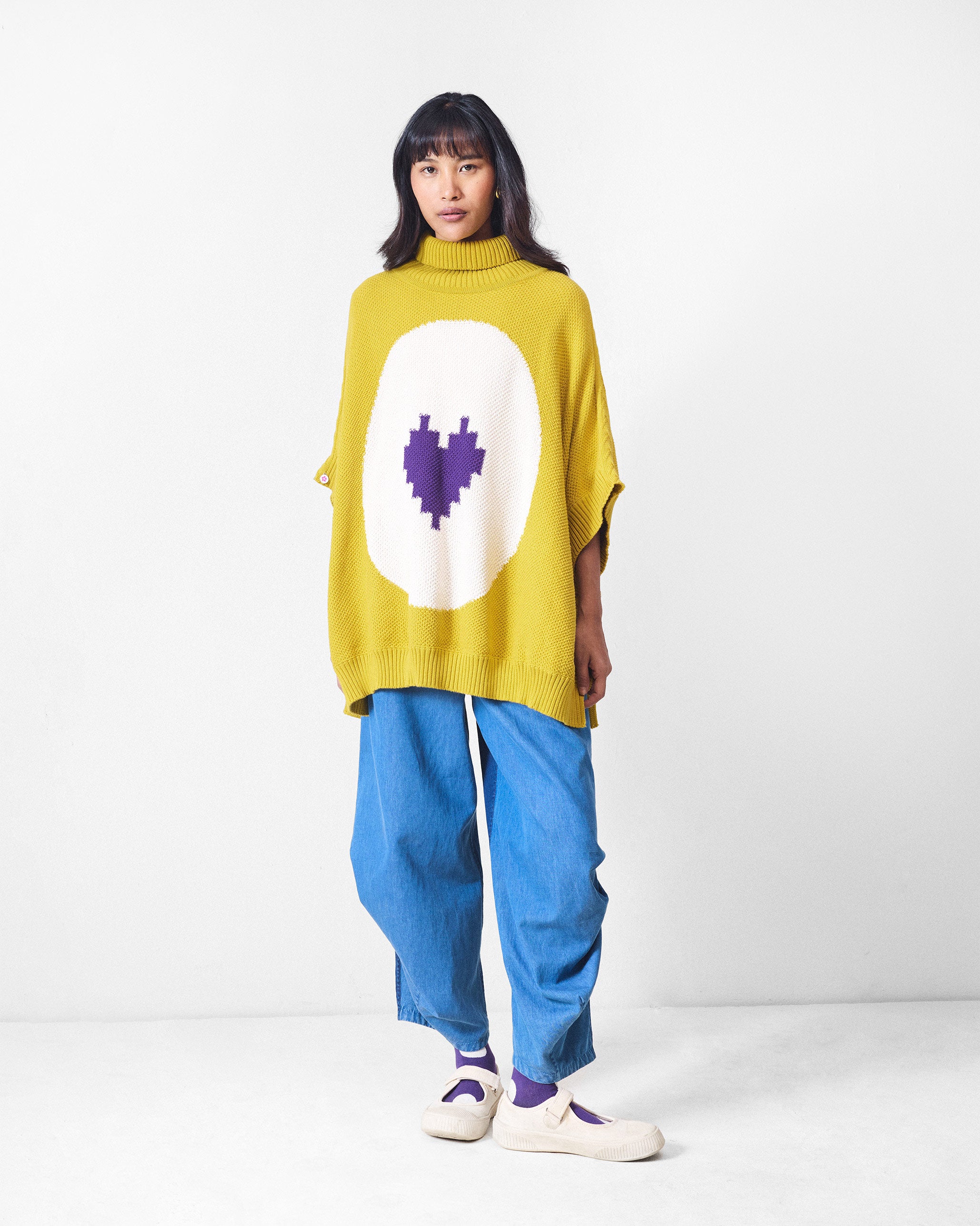 Baggy Sweater - Chartreuse