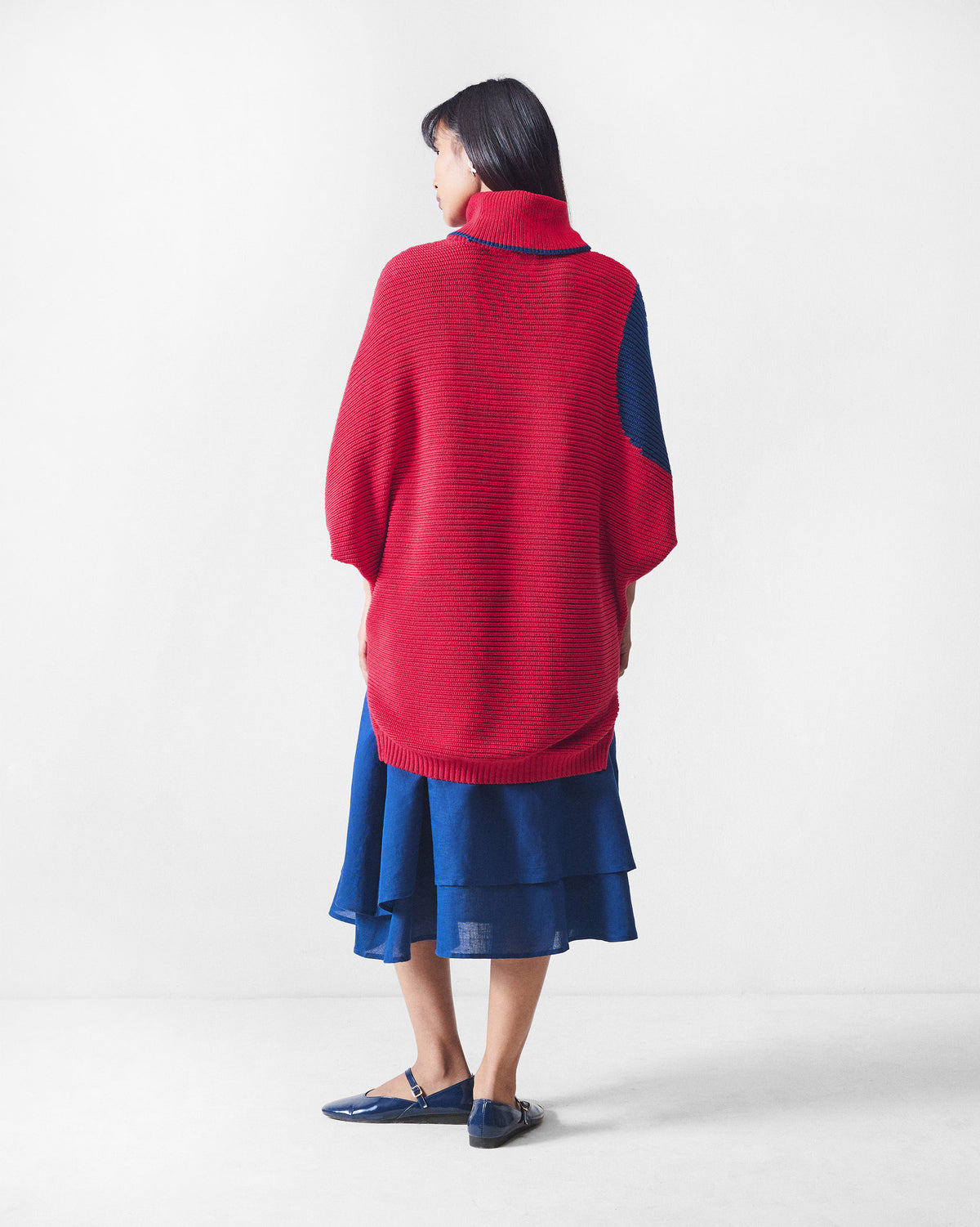 Tao Turtle Neck Sweater - Red