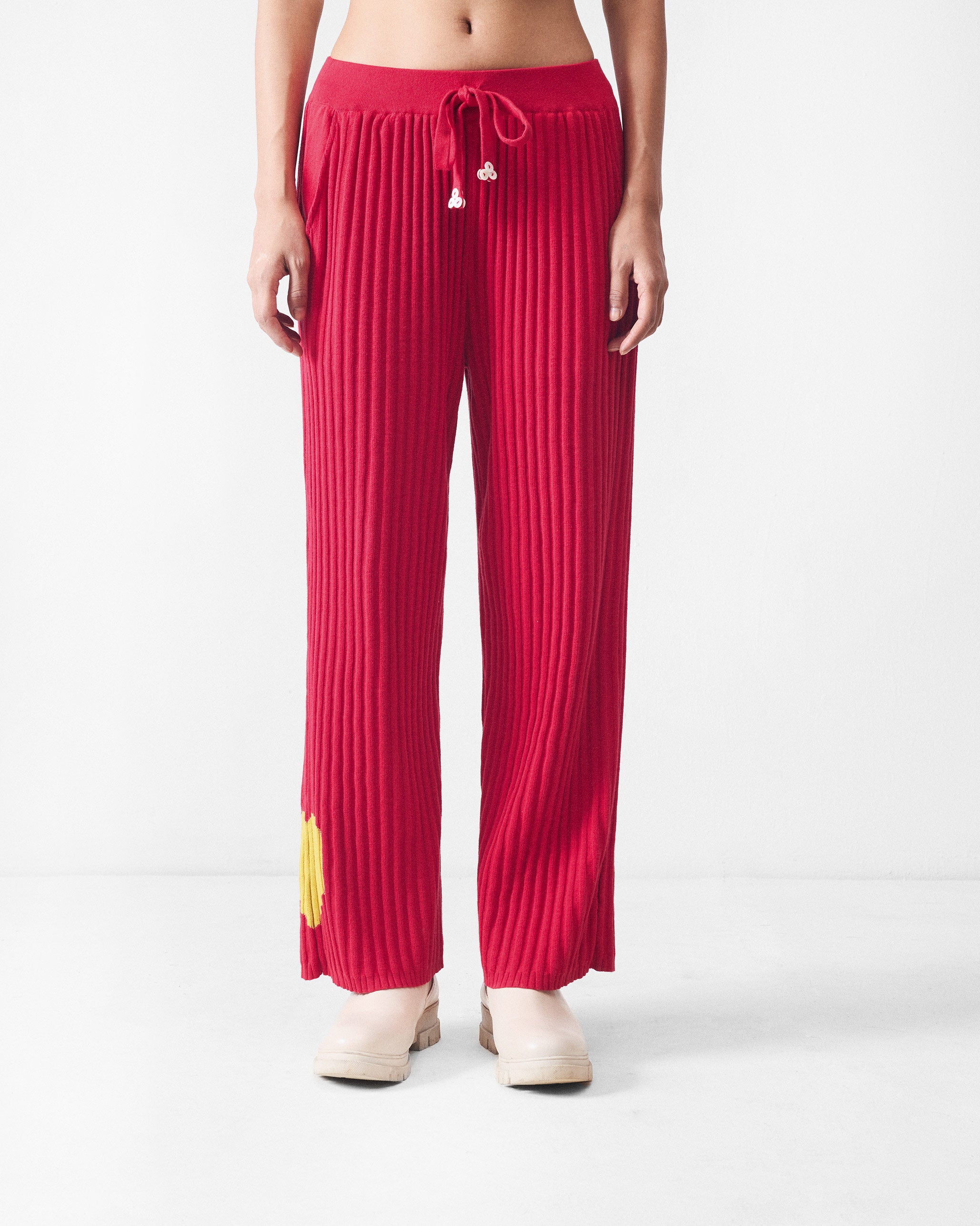 Stripey Pants - Red