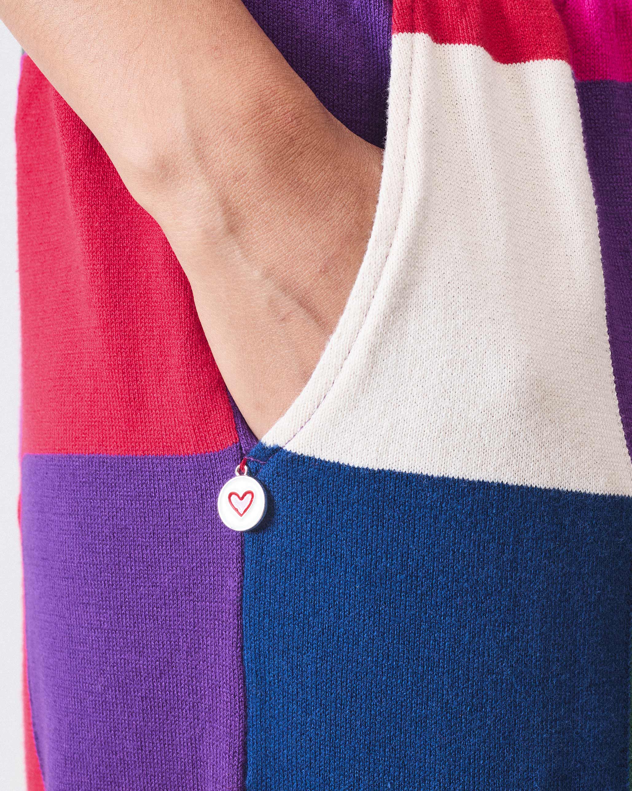 Rib knit trousers - Multicolour