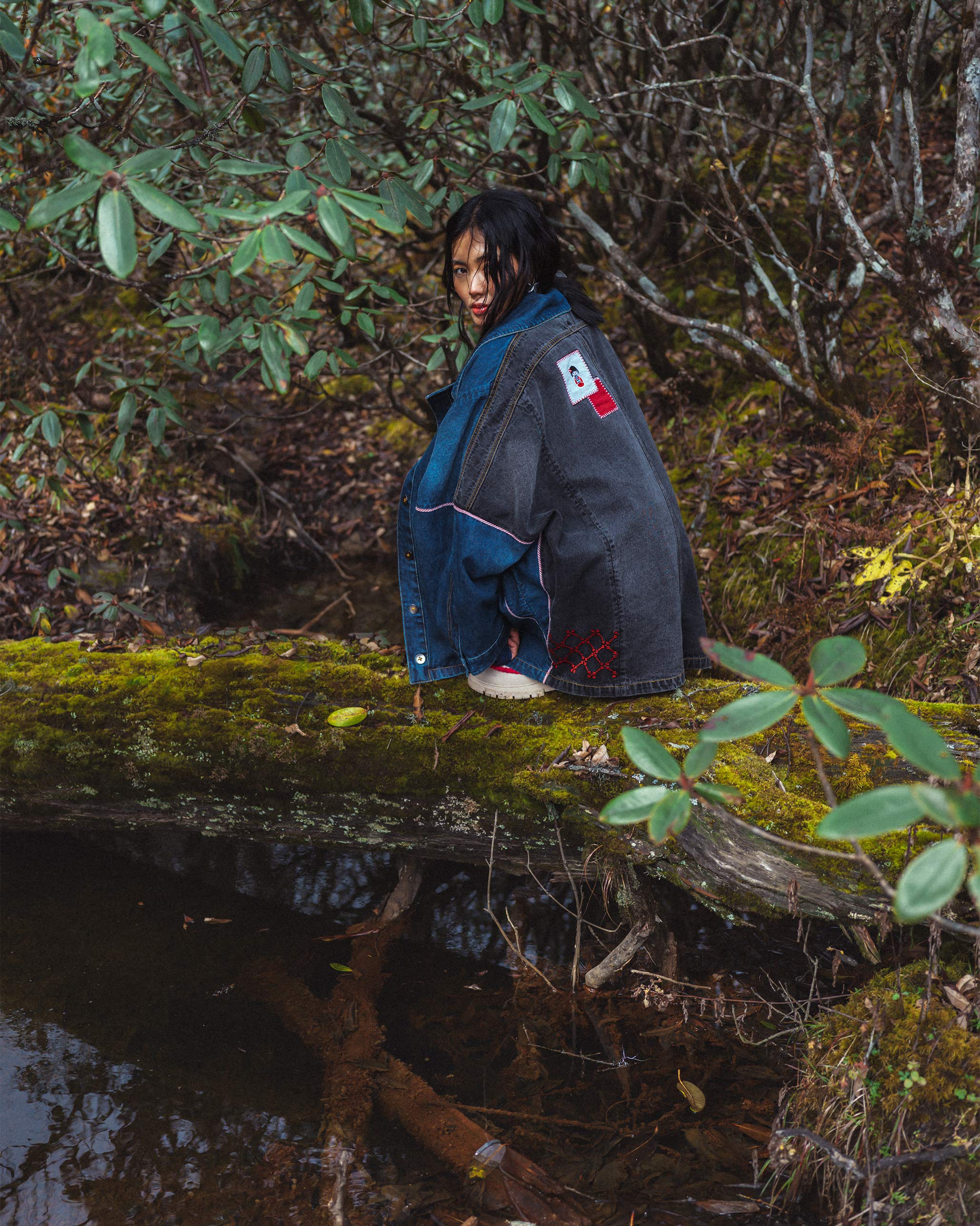 Splice Jacket - Denim