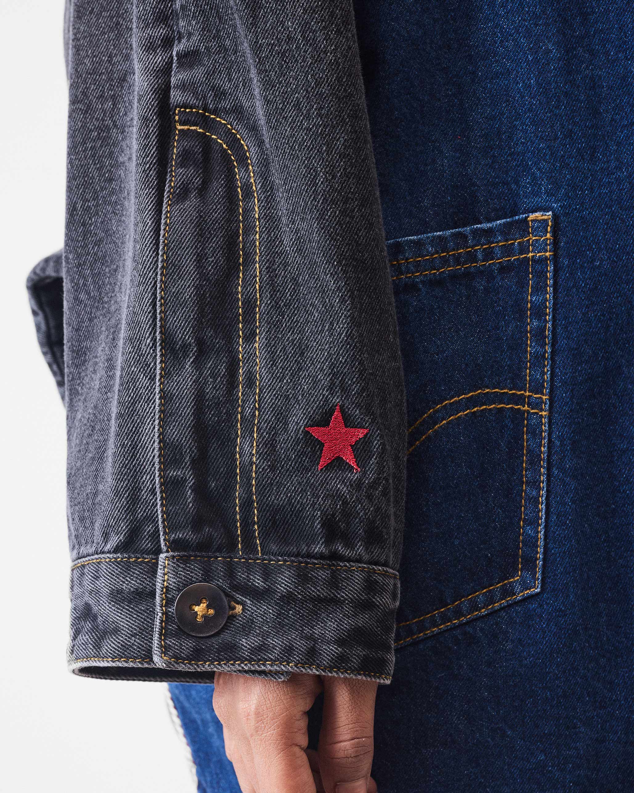 Splice Jacket - Denim