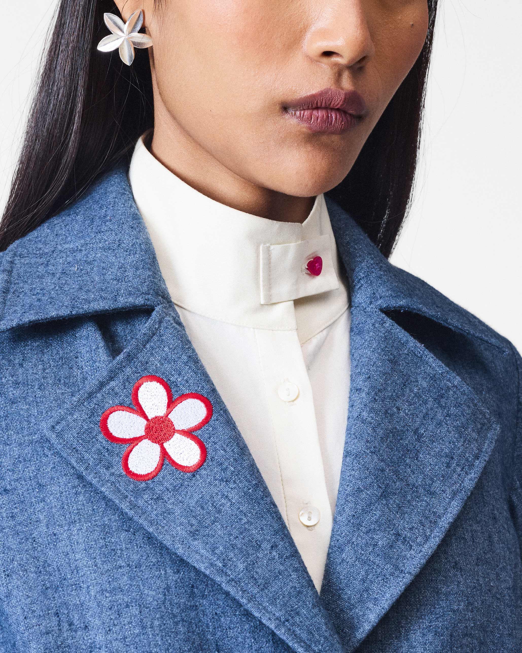 Trace Jacket - Dust Blue