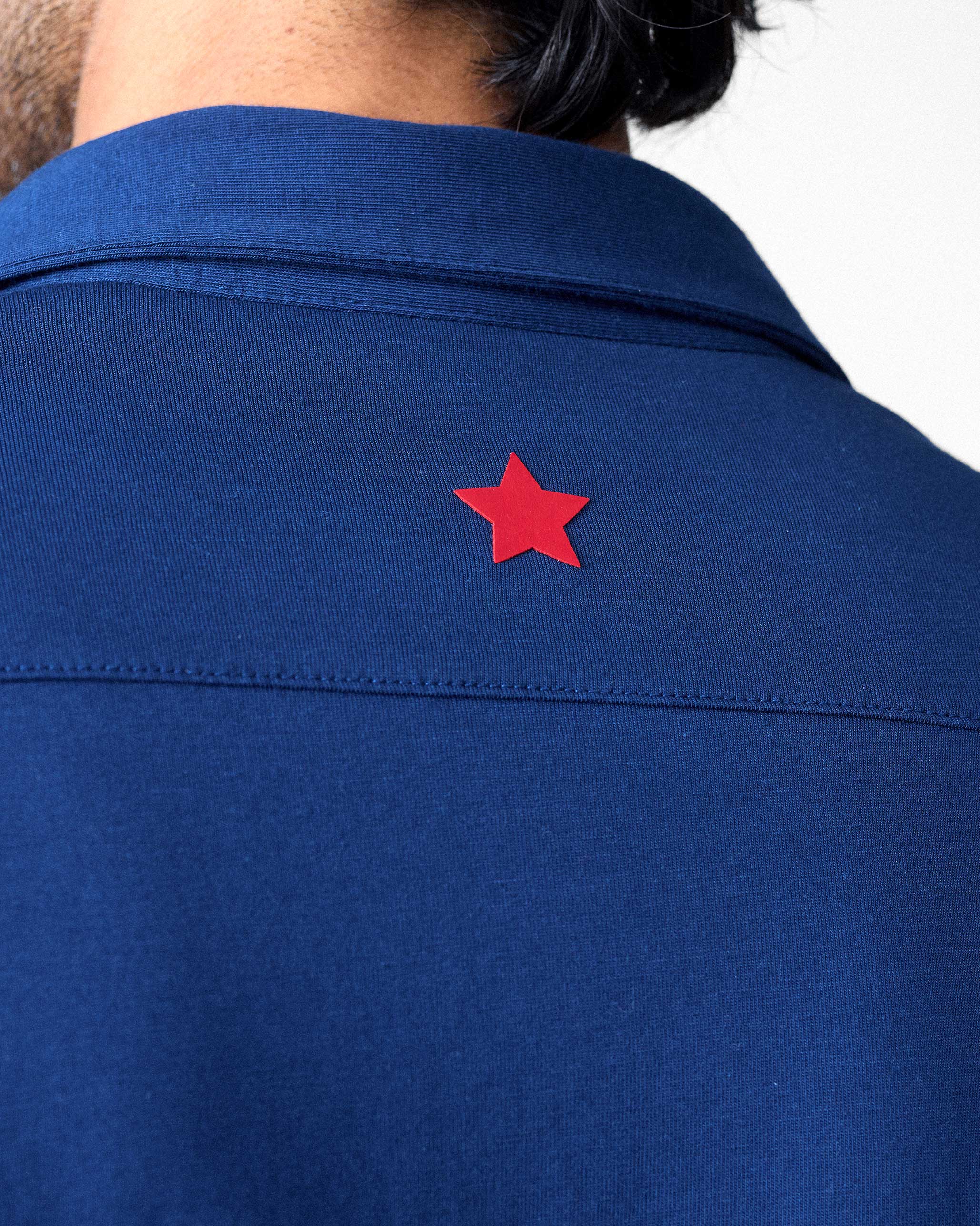 Abe Shirt - Navy Blue