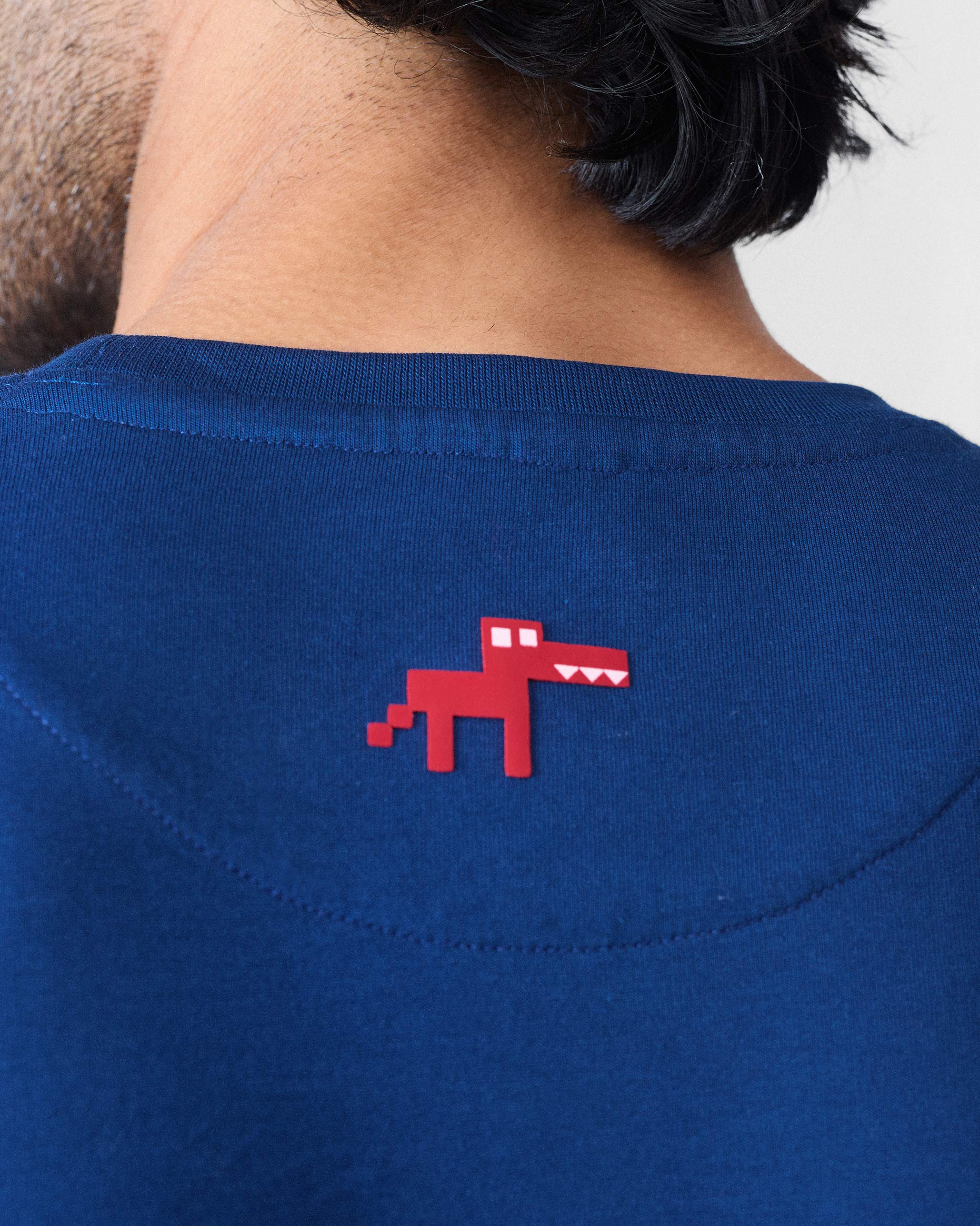 Basic Full Sleeves T-Shirt - Navy