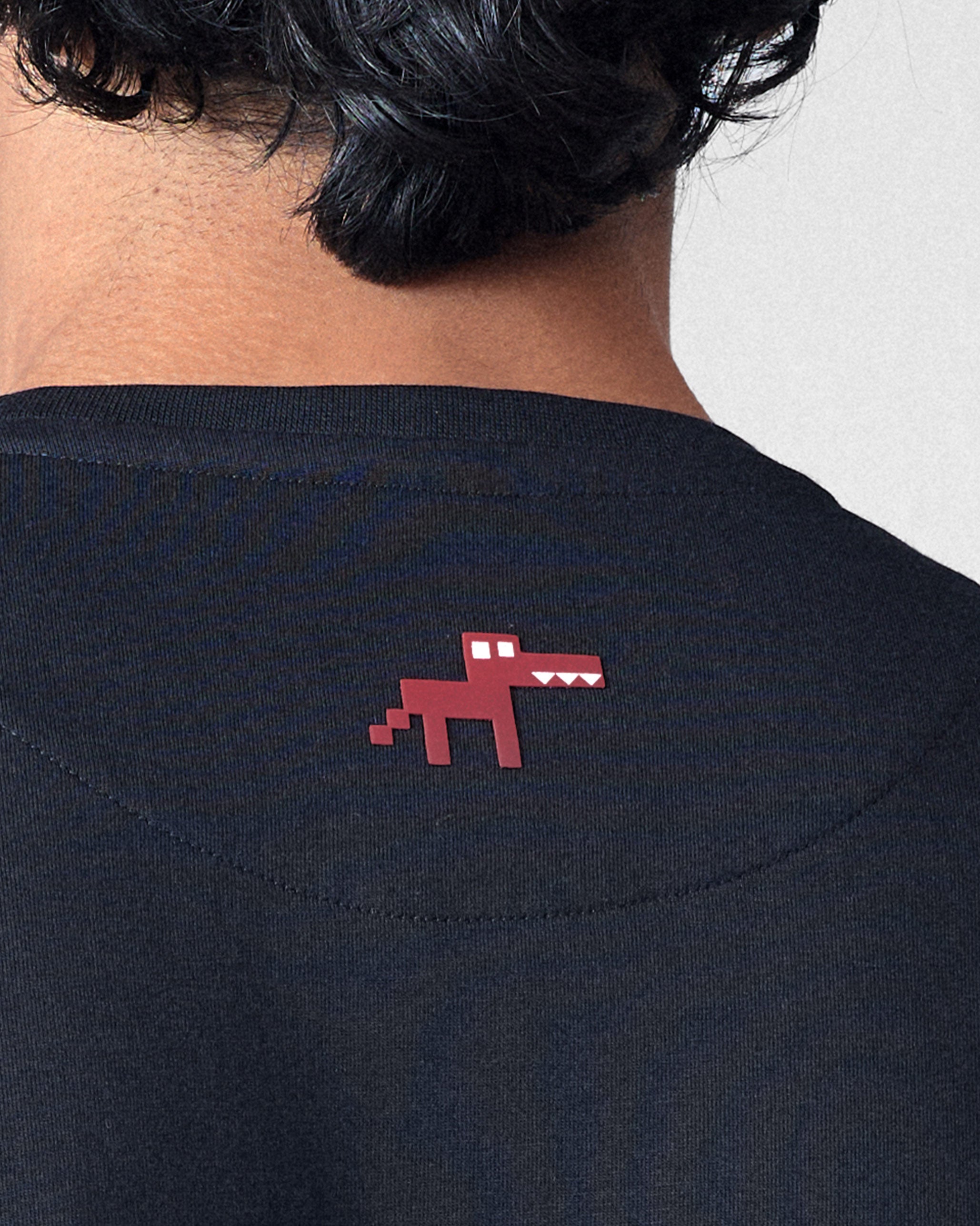 Basic Full Sleeves T-Shirt - Black