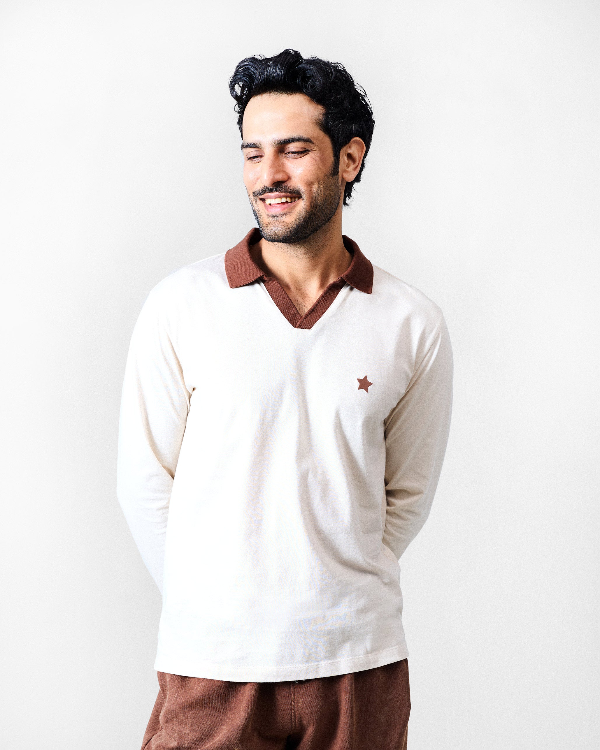 Haze Polo T-Shirt - Ivory