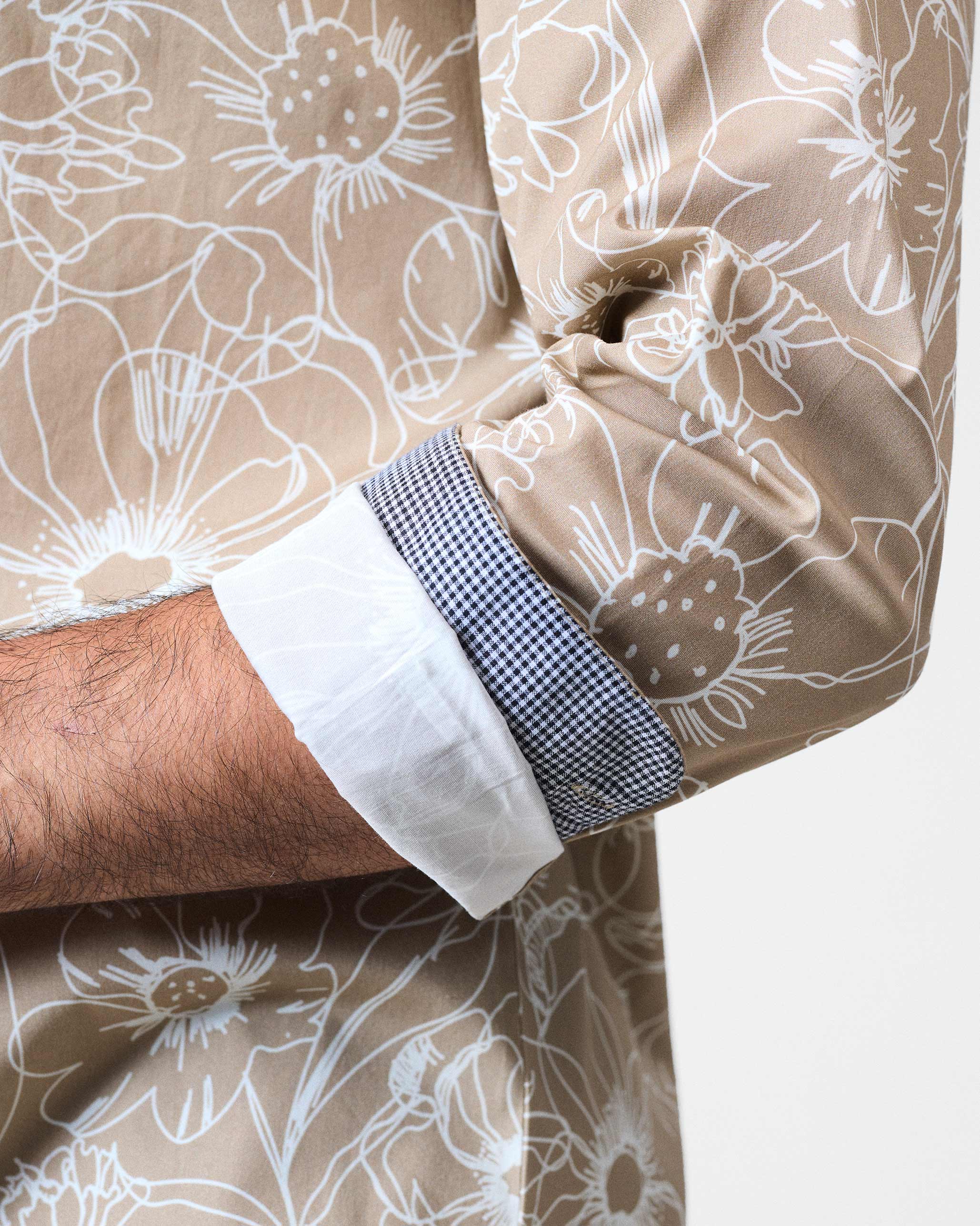 Hakuna Shirt - Light Brown Printed