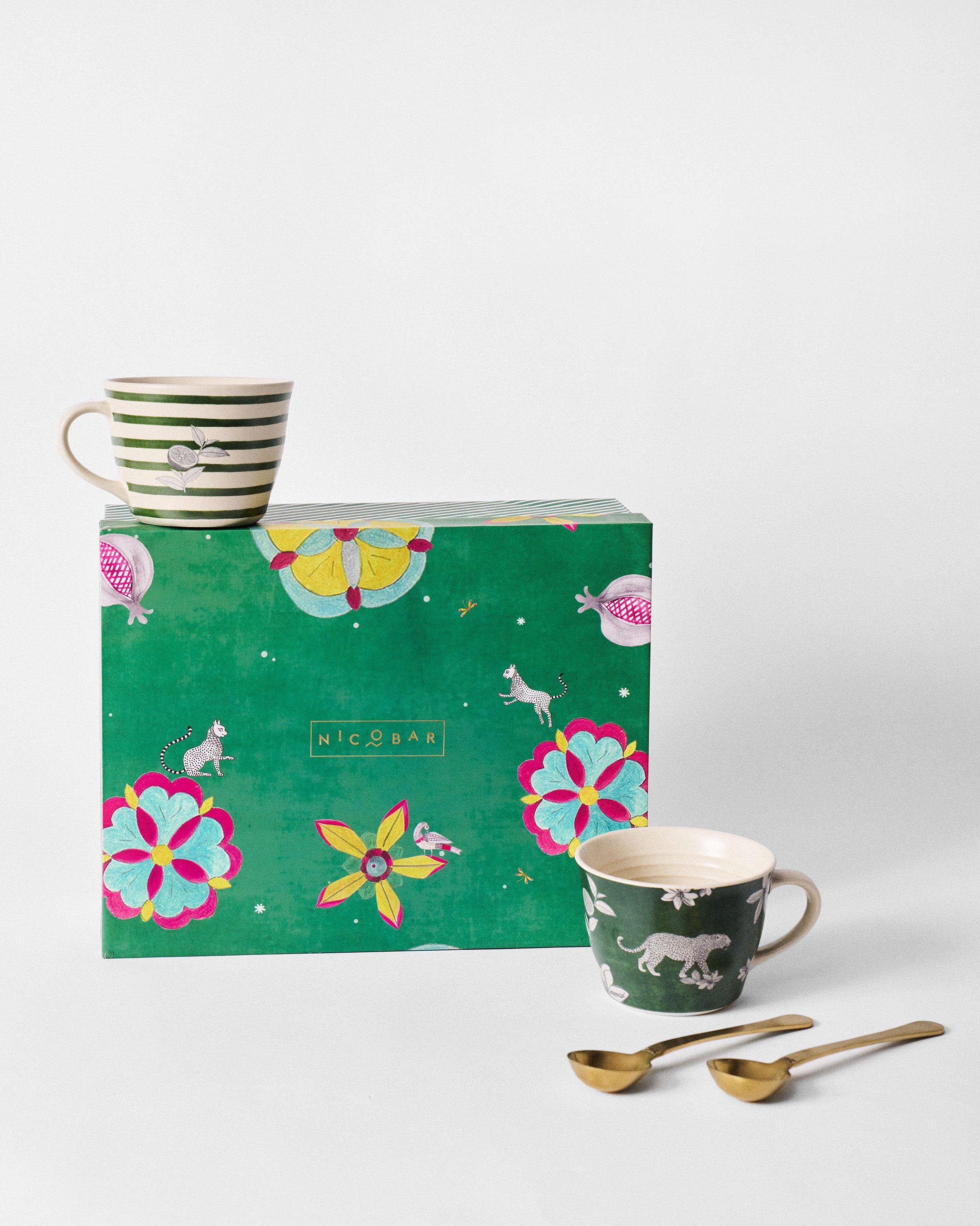 Wander Soup Mug with Spoon - Set of 2