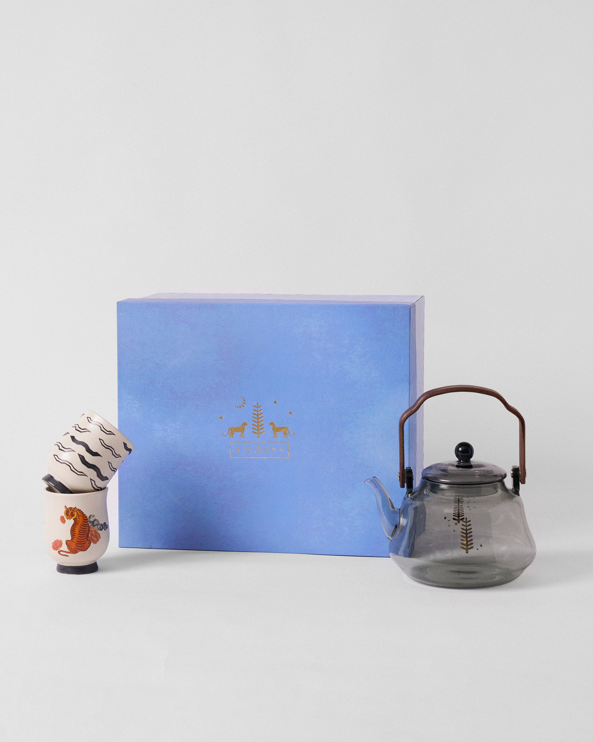 Aaranya Teapot and Kulhars Set