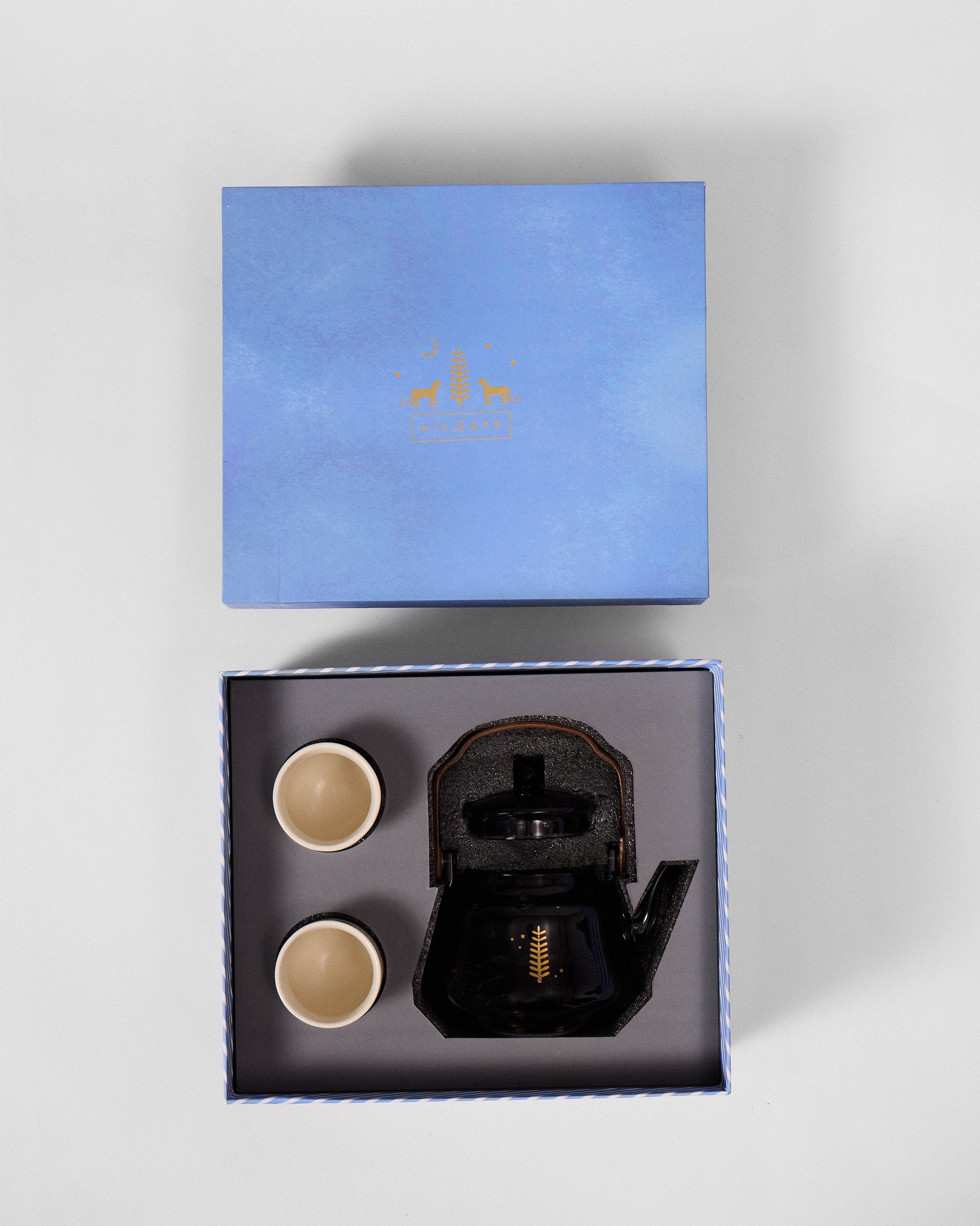 Aaranya Teapot and Kulhars Set