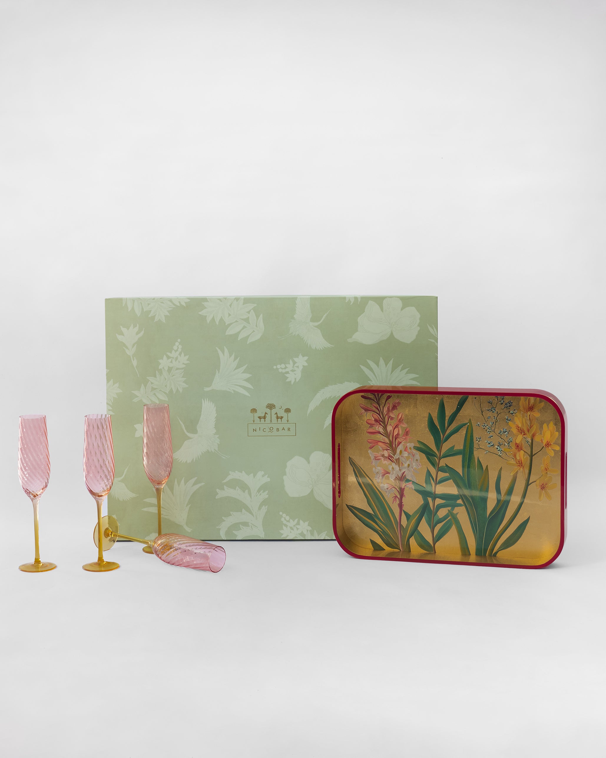 Botanical Barware Set