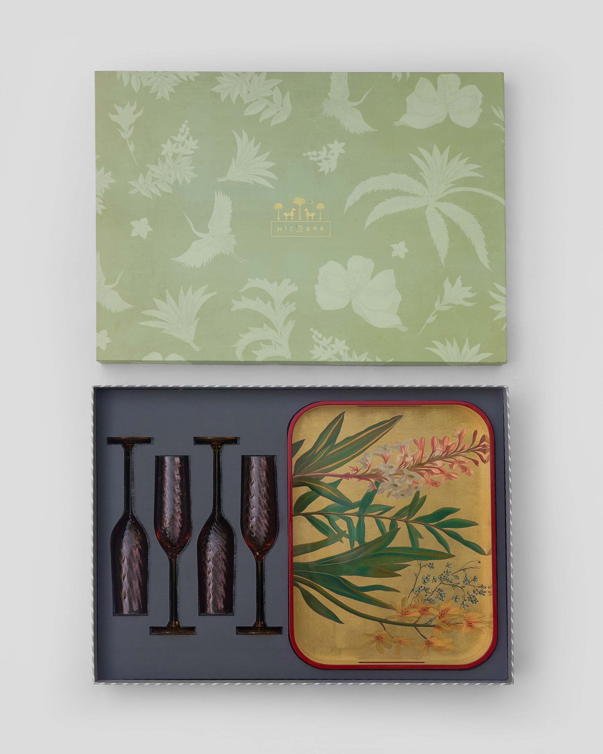 Botanical Barware Set