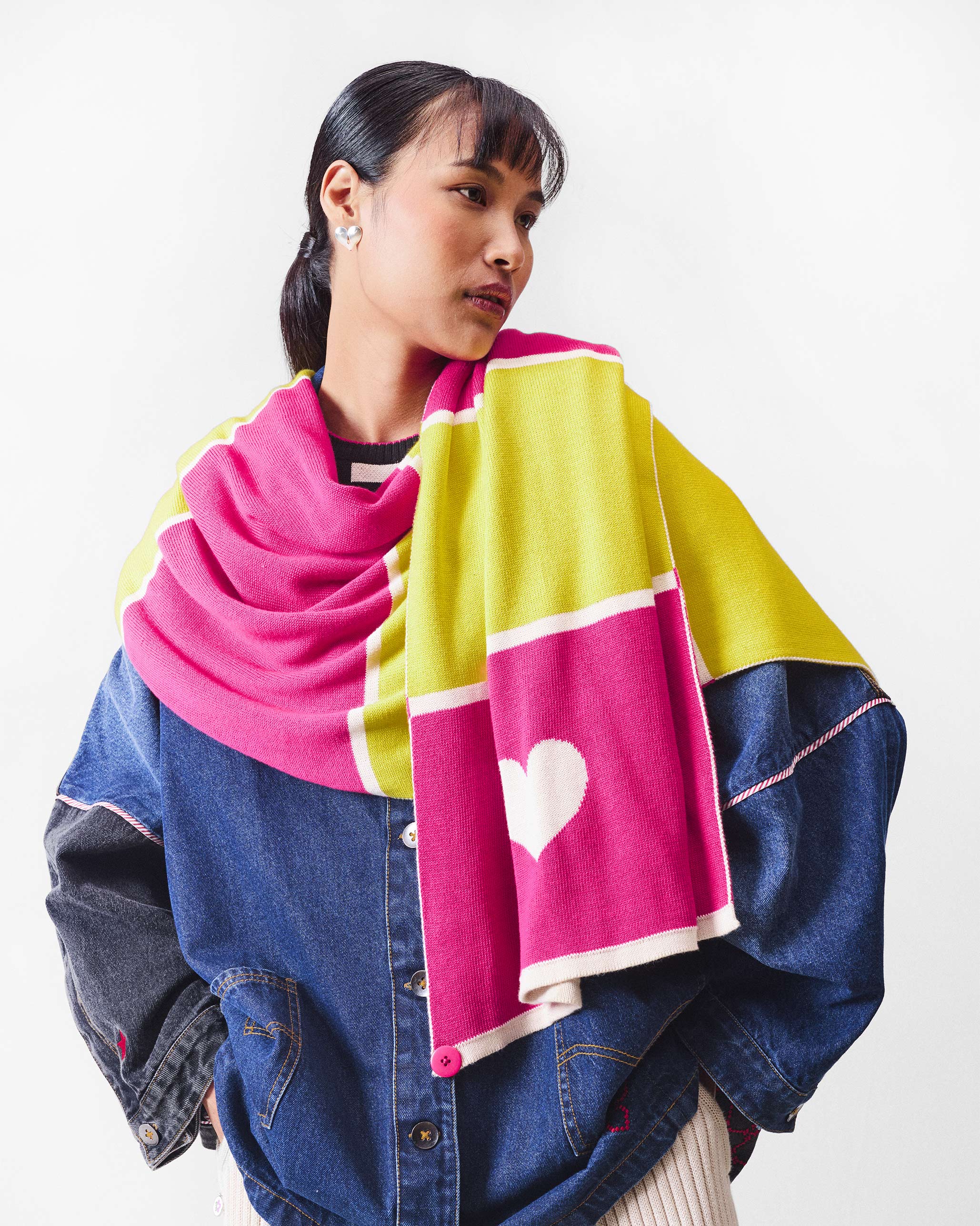 Chromatic Crossroads Scarf - Multicolor