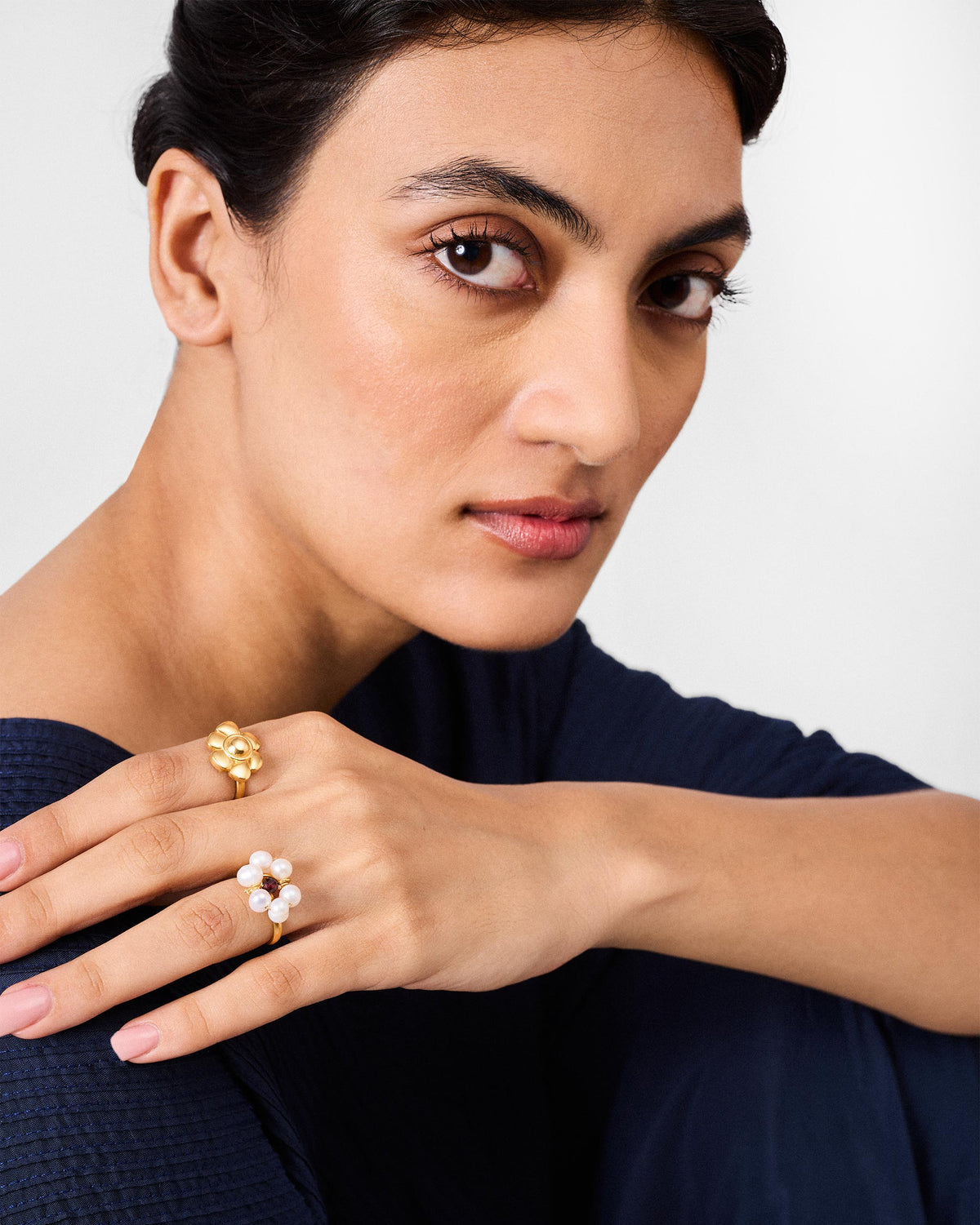 Mogra Rings - Gold