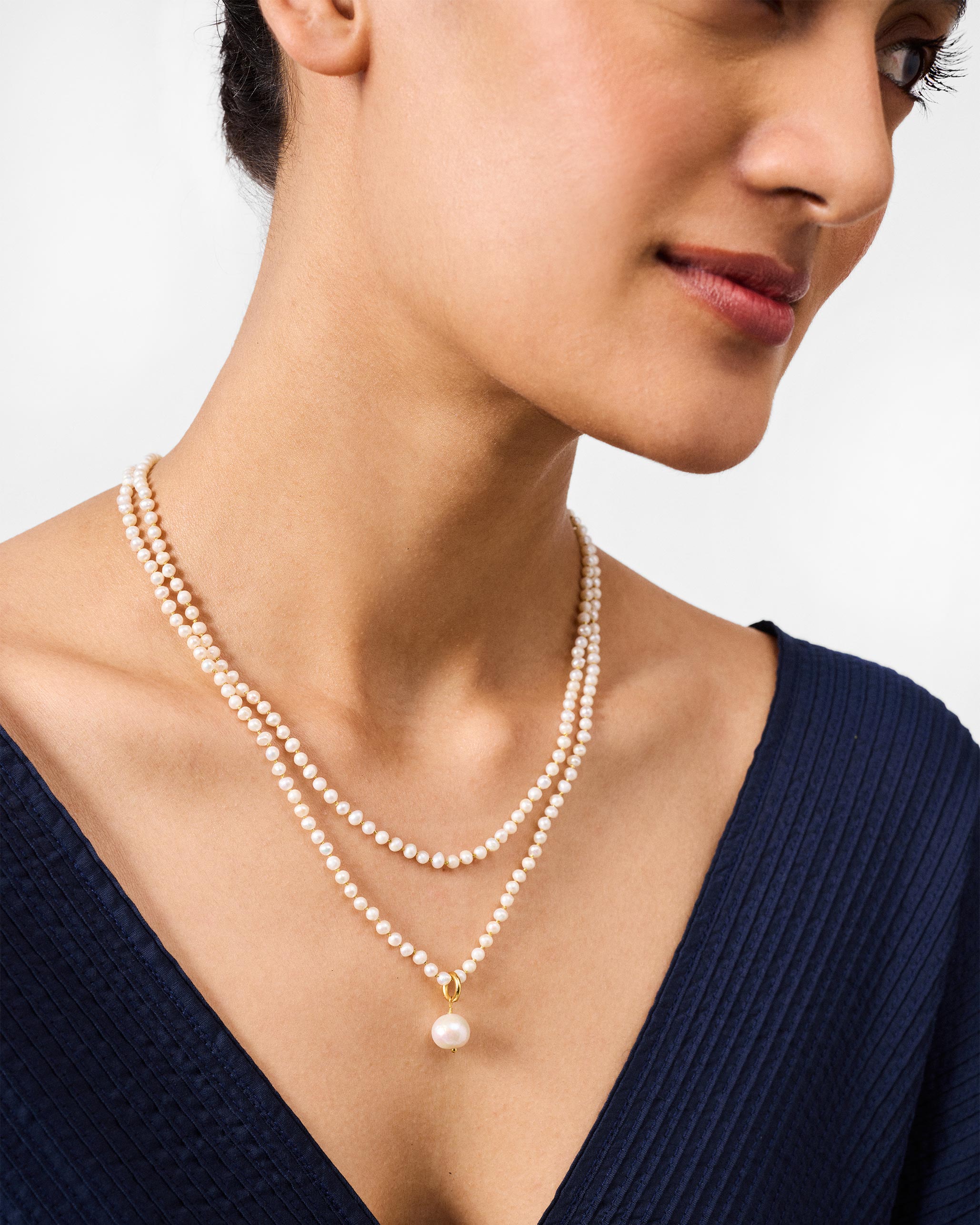 Chandni Necklace Small - Gold