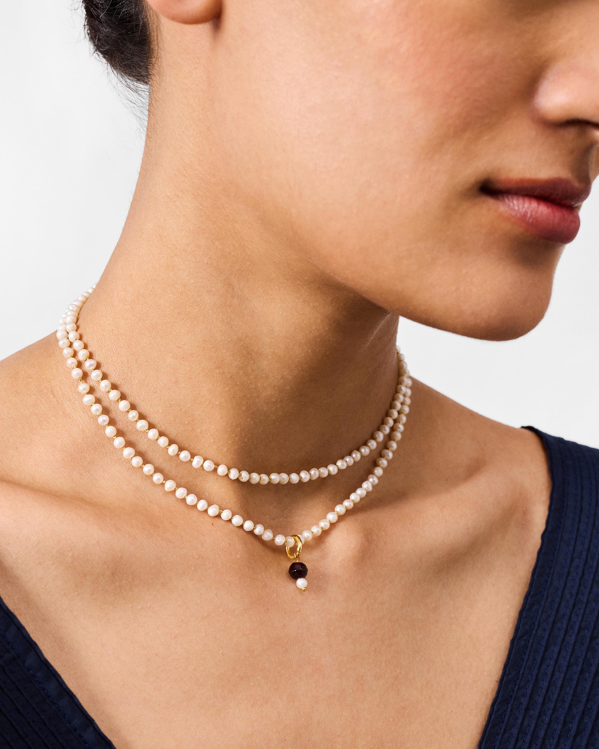 Chandni Necklace Large - Gold