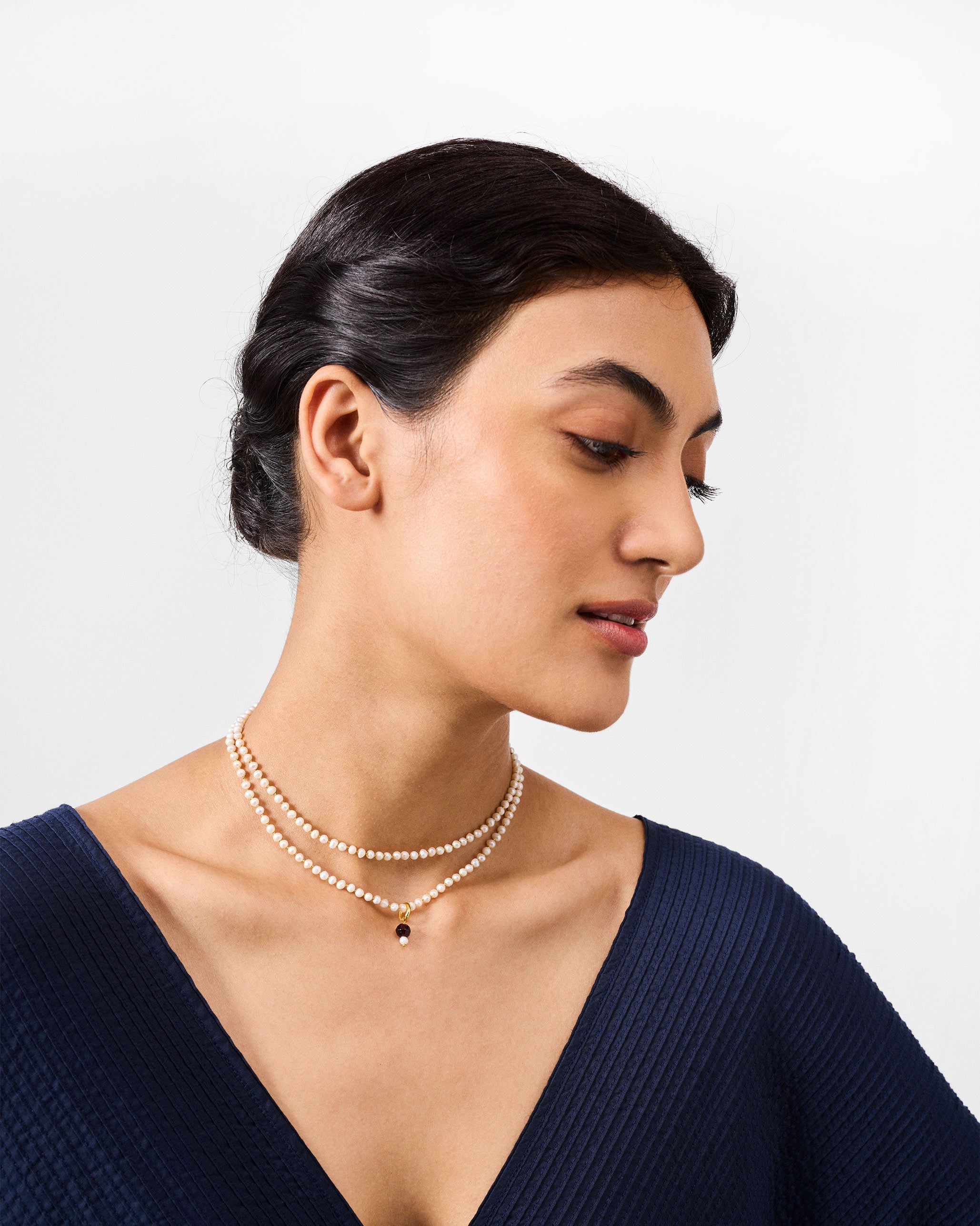 Chandni Necklace Large - Gold