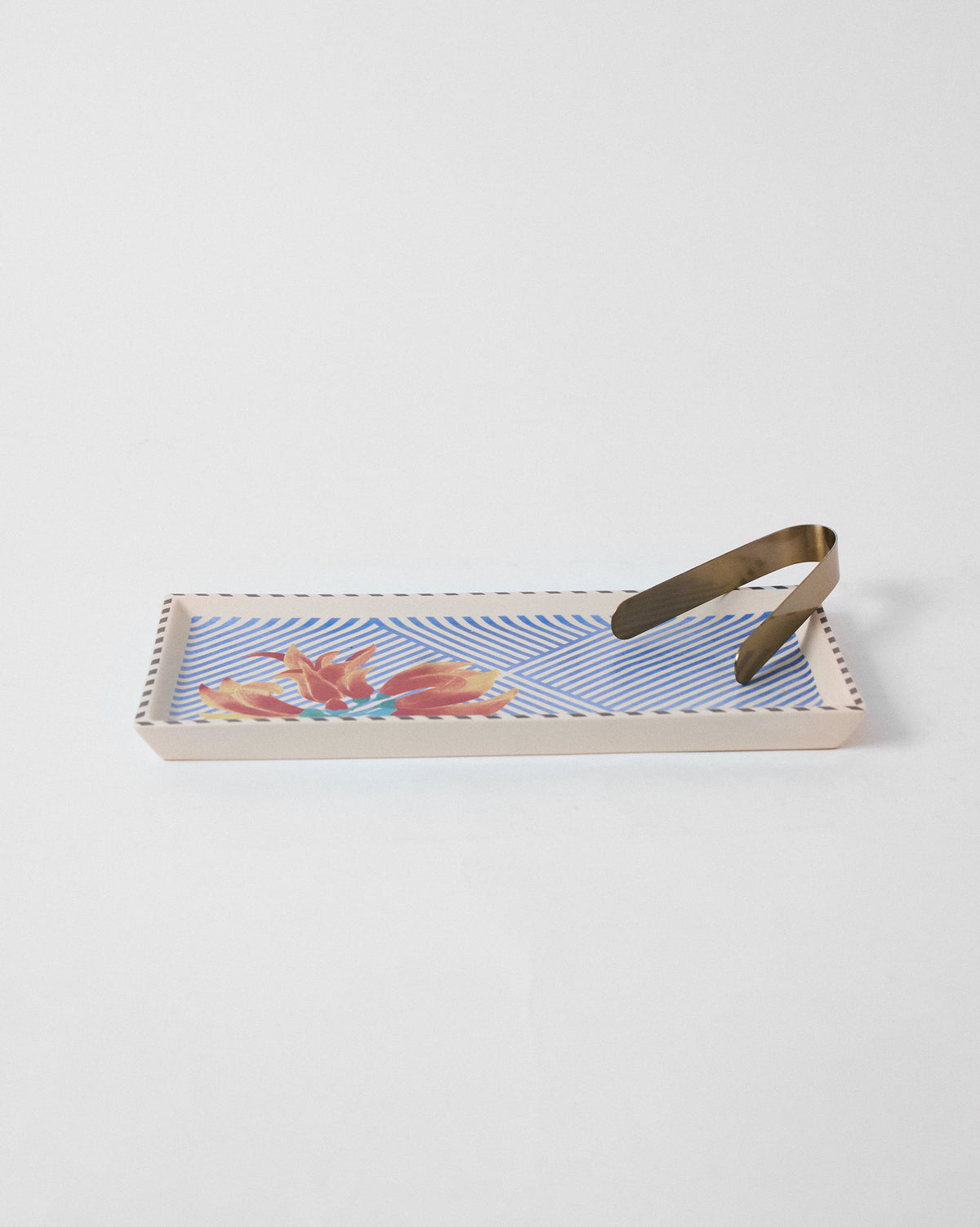 Palash Cookie Tray with Tong