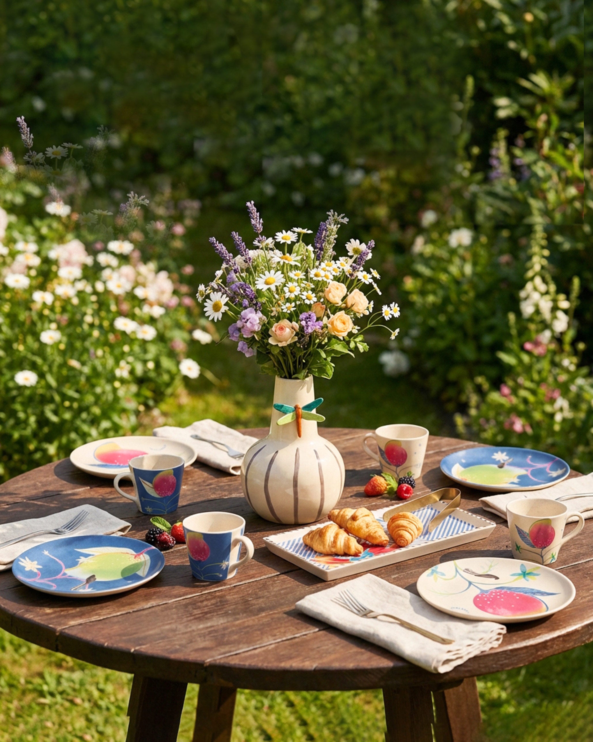 Ambi Tea Plate - Set of 4