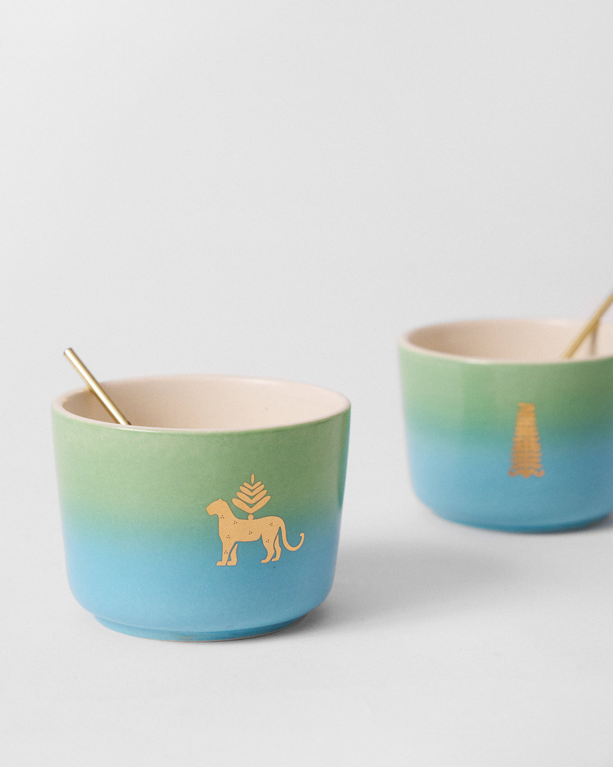 Sindhuraa Nut Bowl with Spoon - Set of 2