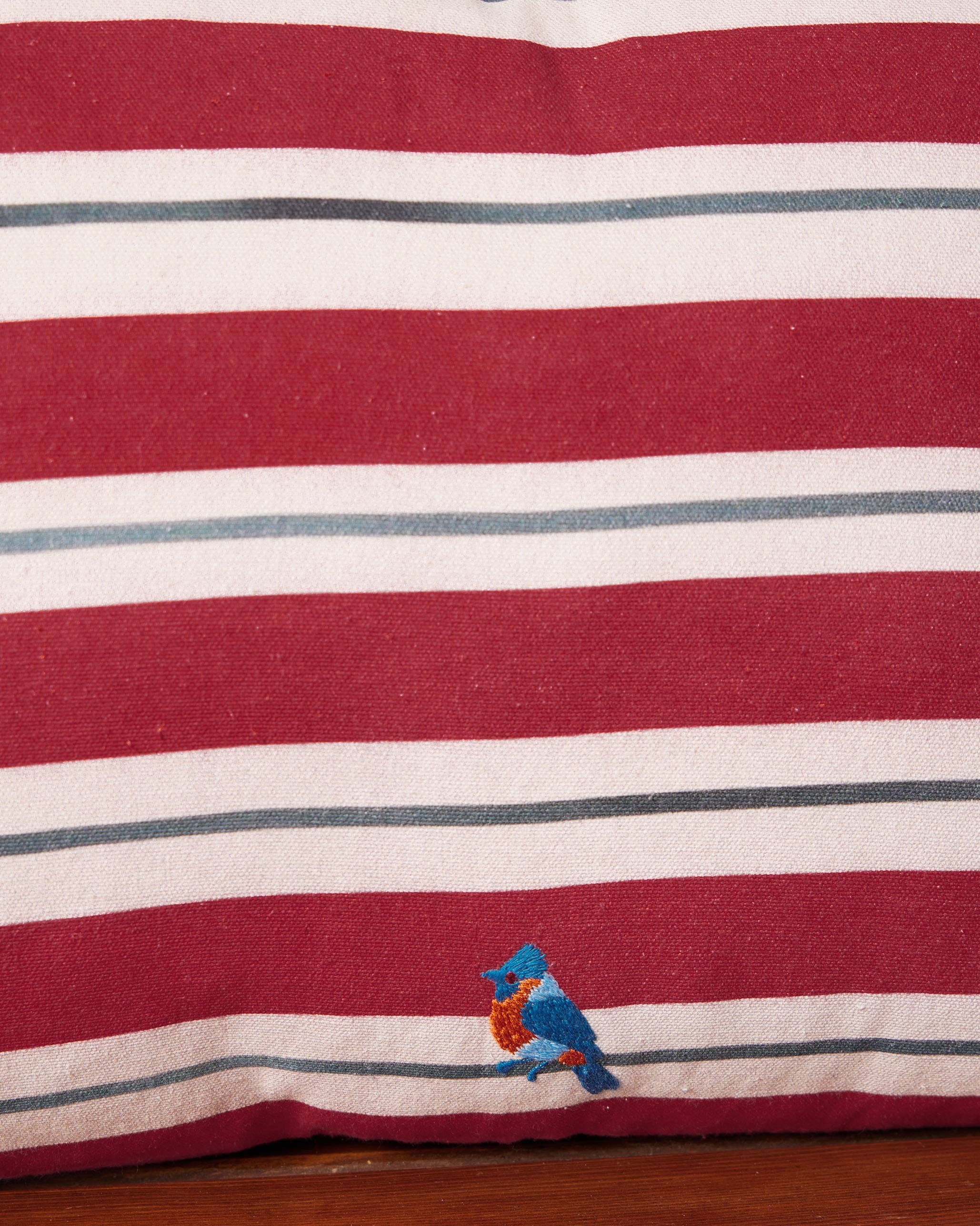 Bulbul Stripes Cushion Cover