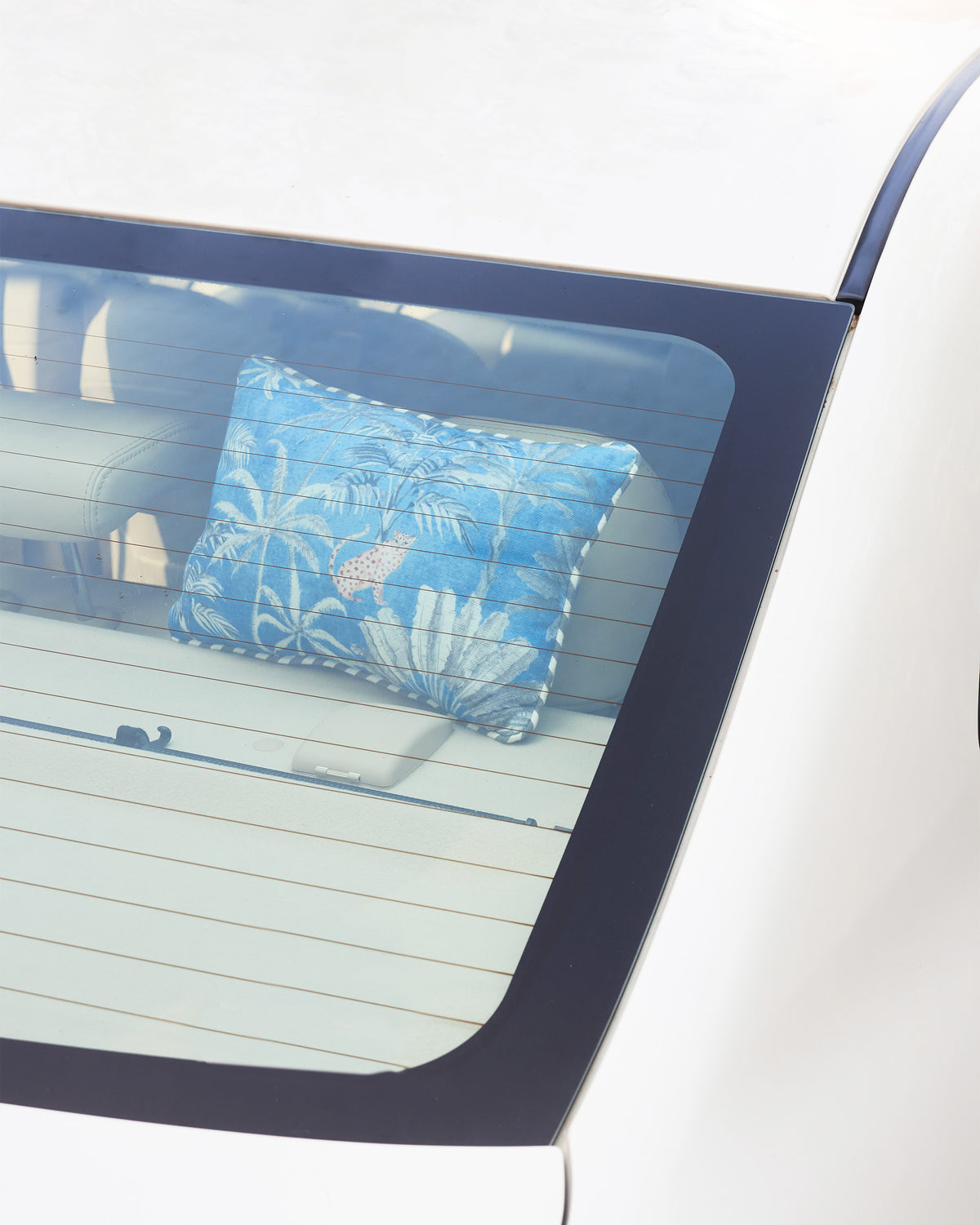 Sindhu Car Cushion- Blue