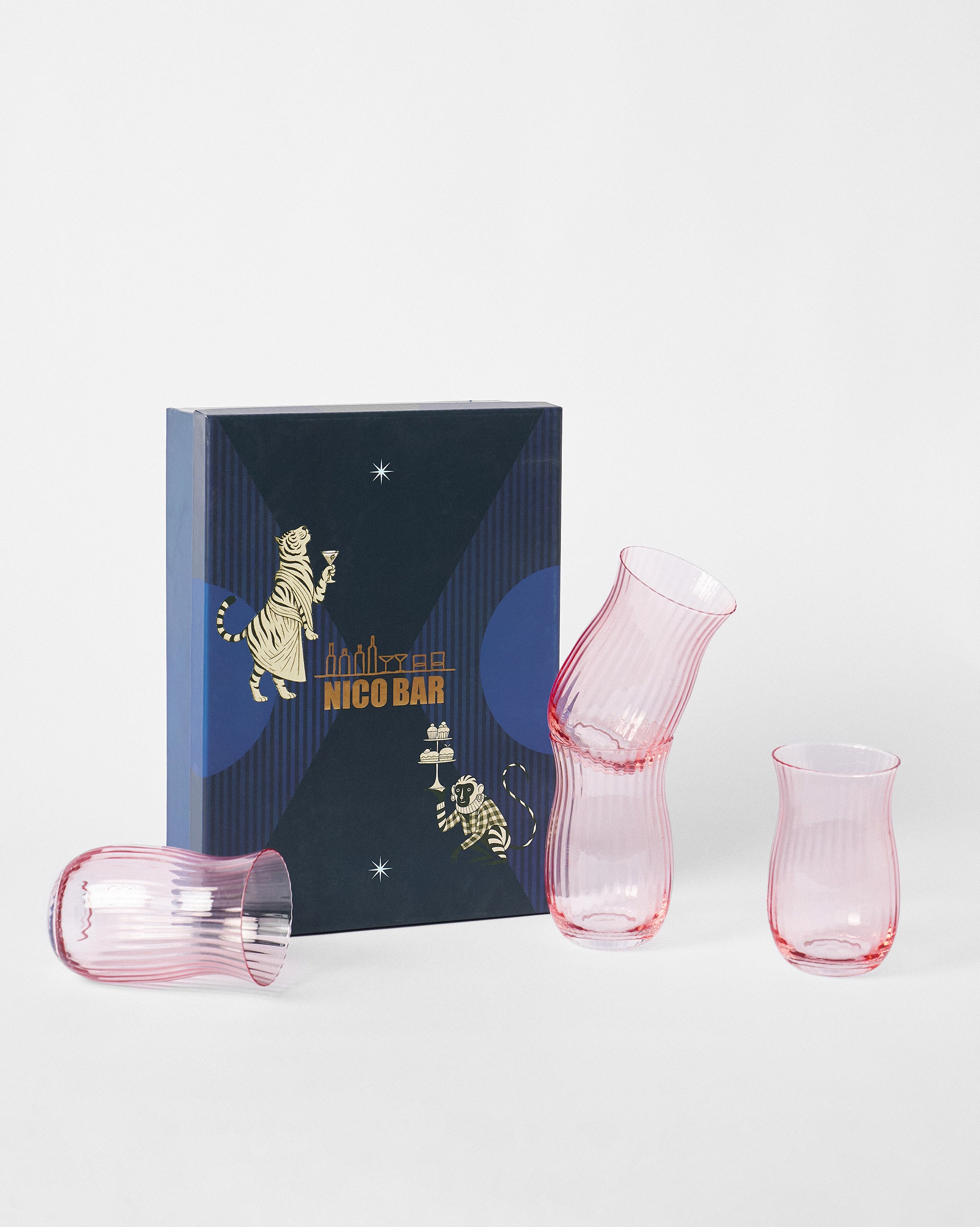 Kivo Kombucha Glass - Set of 4