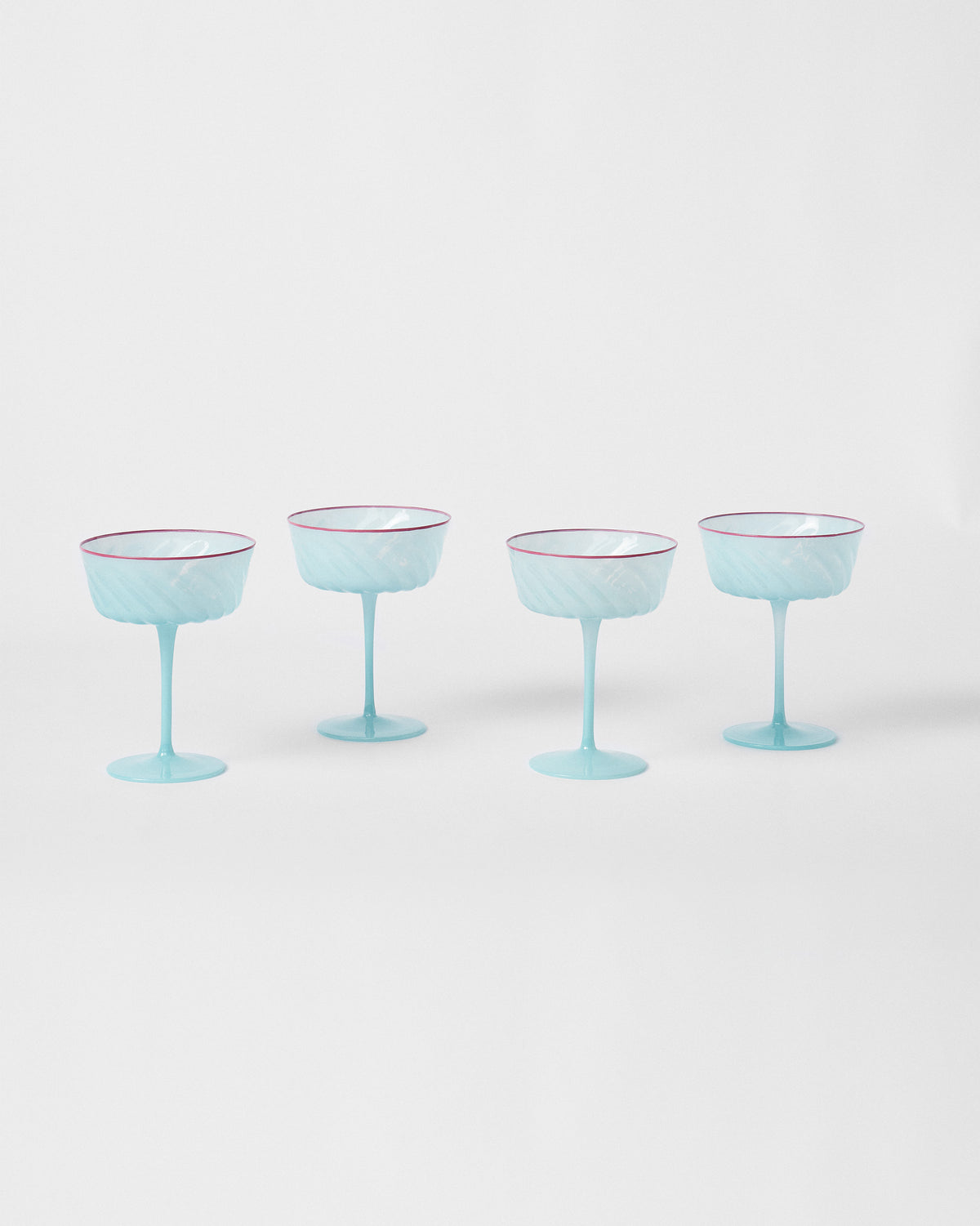 Ripple Margarita Glass - Set of 4
