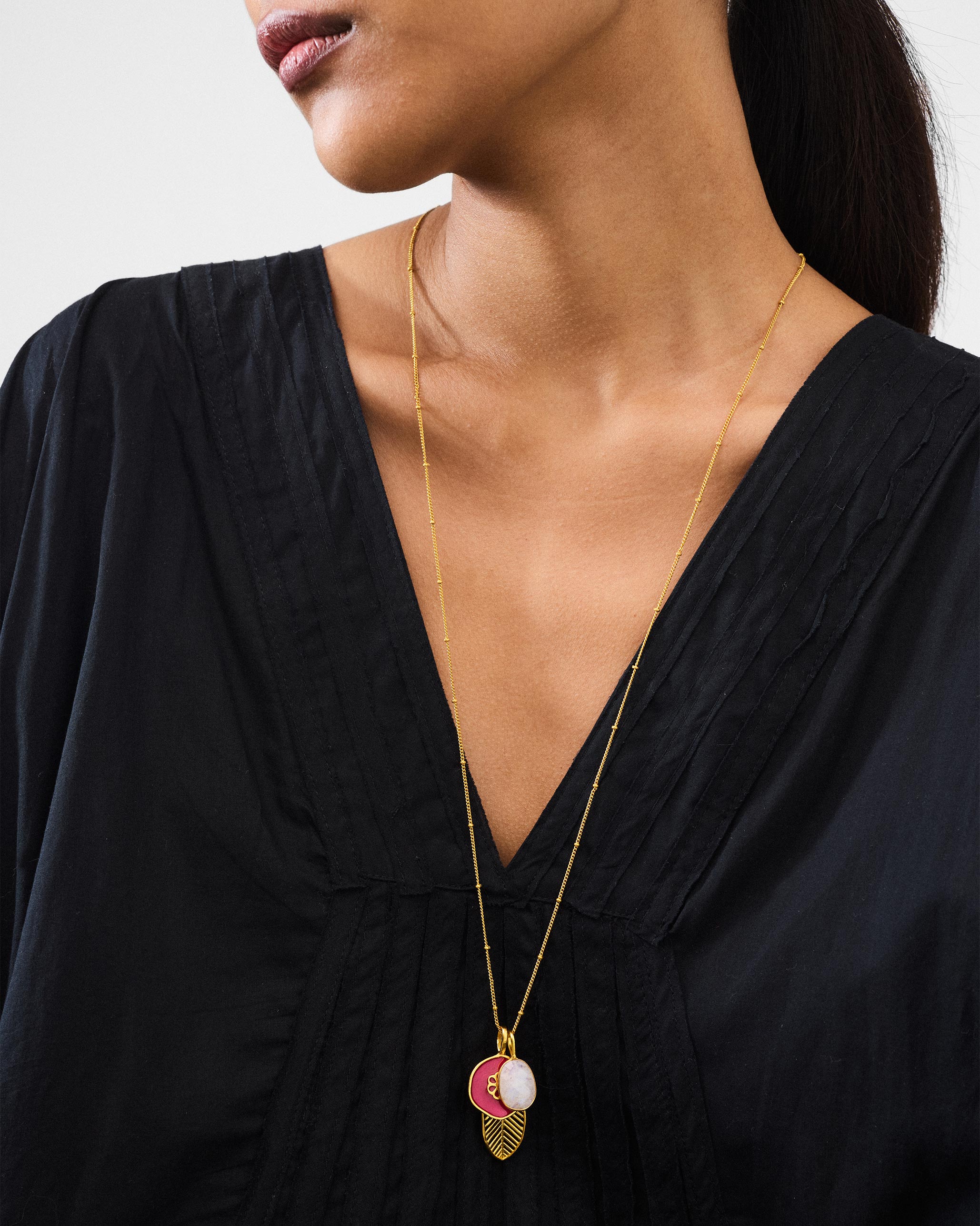 Kinship Necklace - Pink