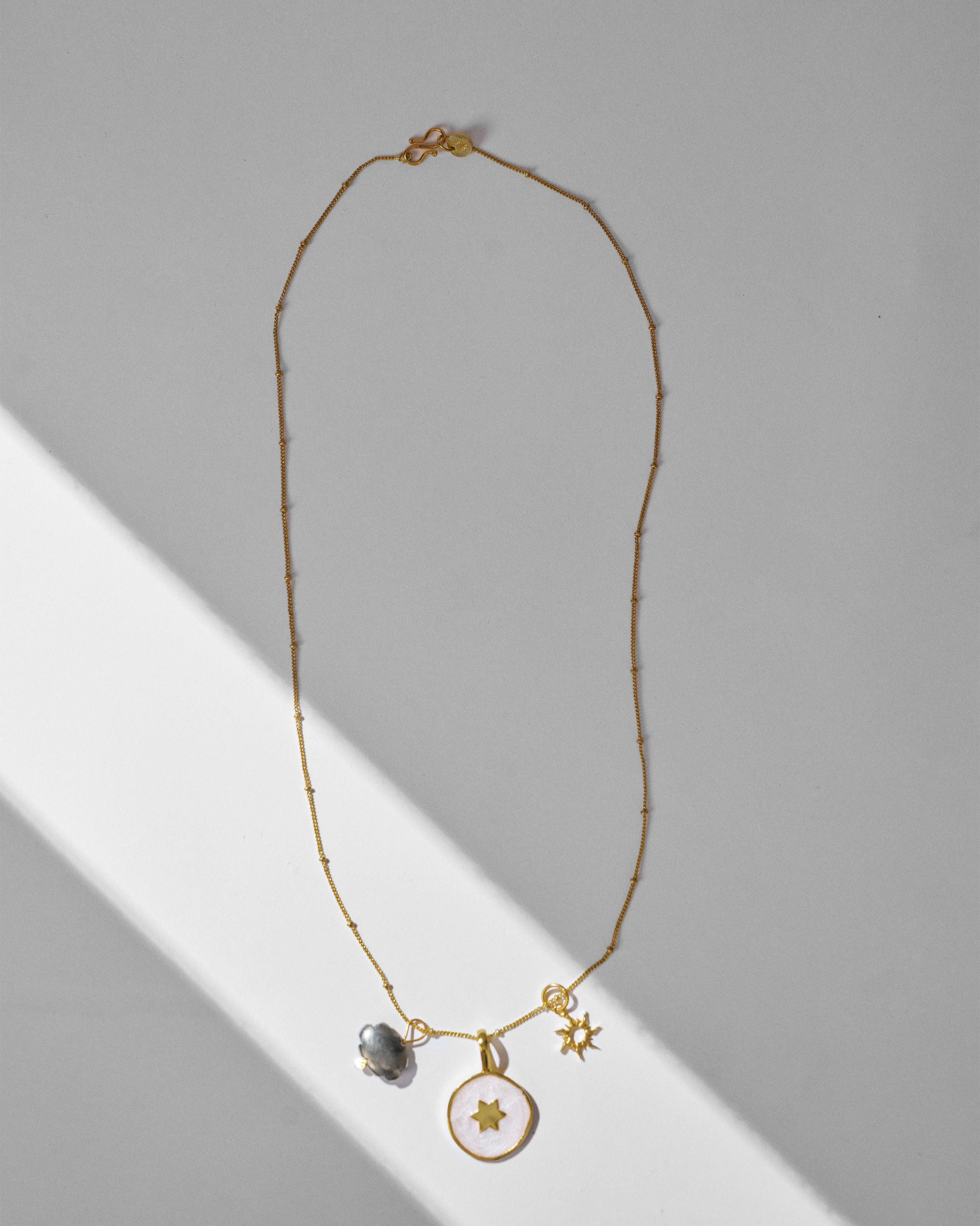 Starlight Necklace - Black & White