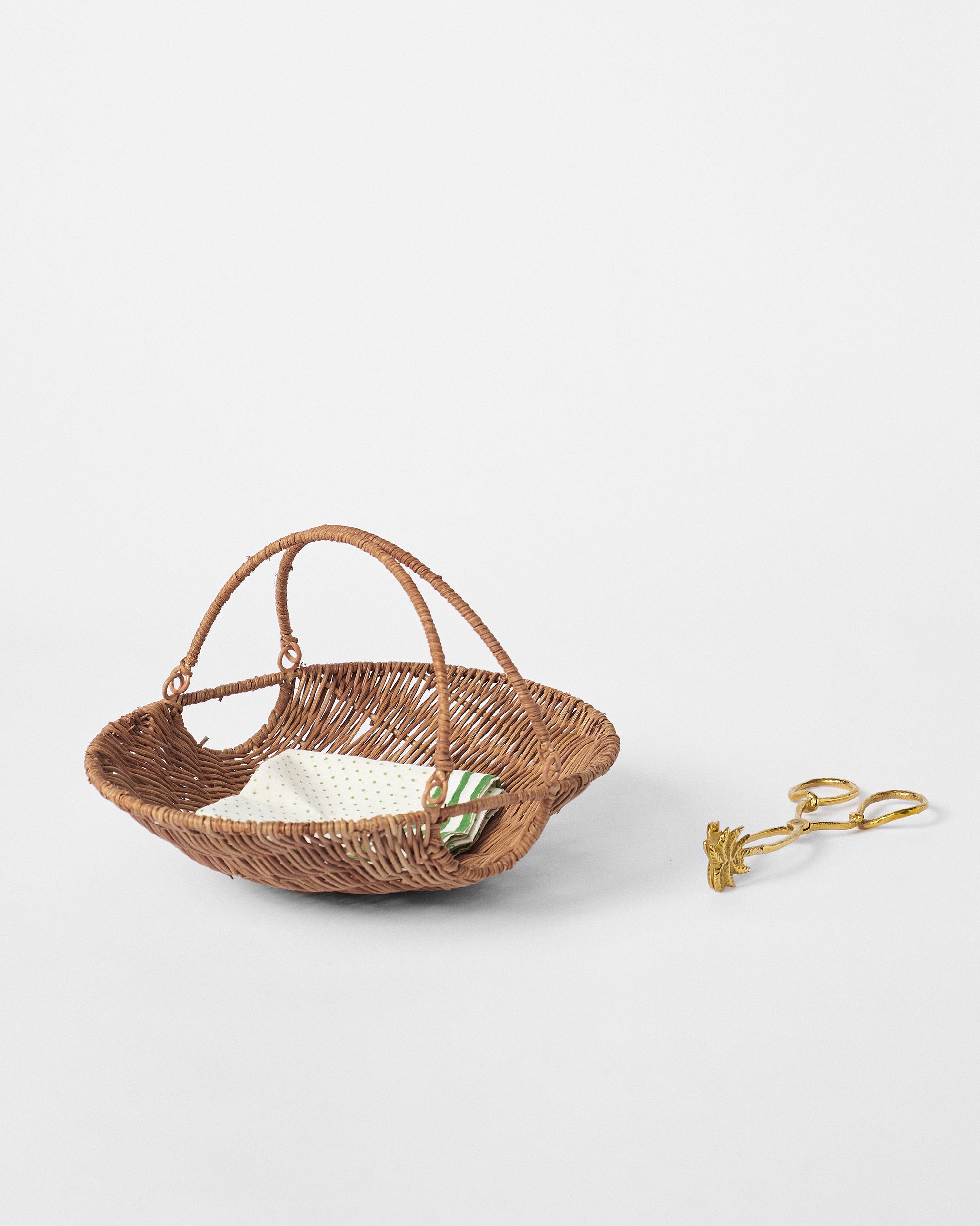 Ratan Bread Basket Set