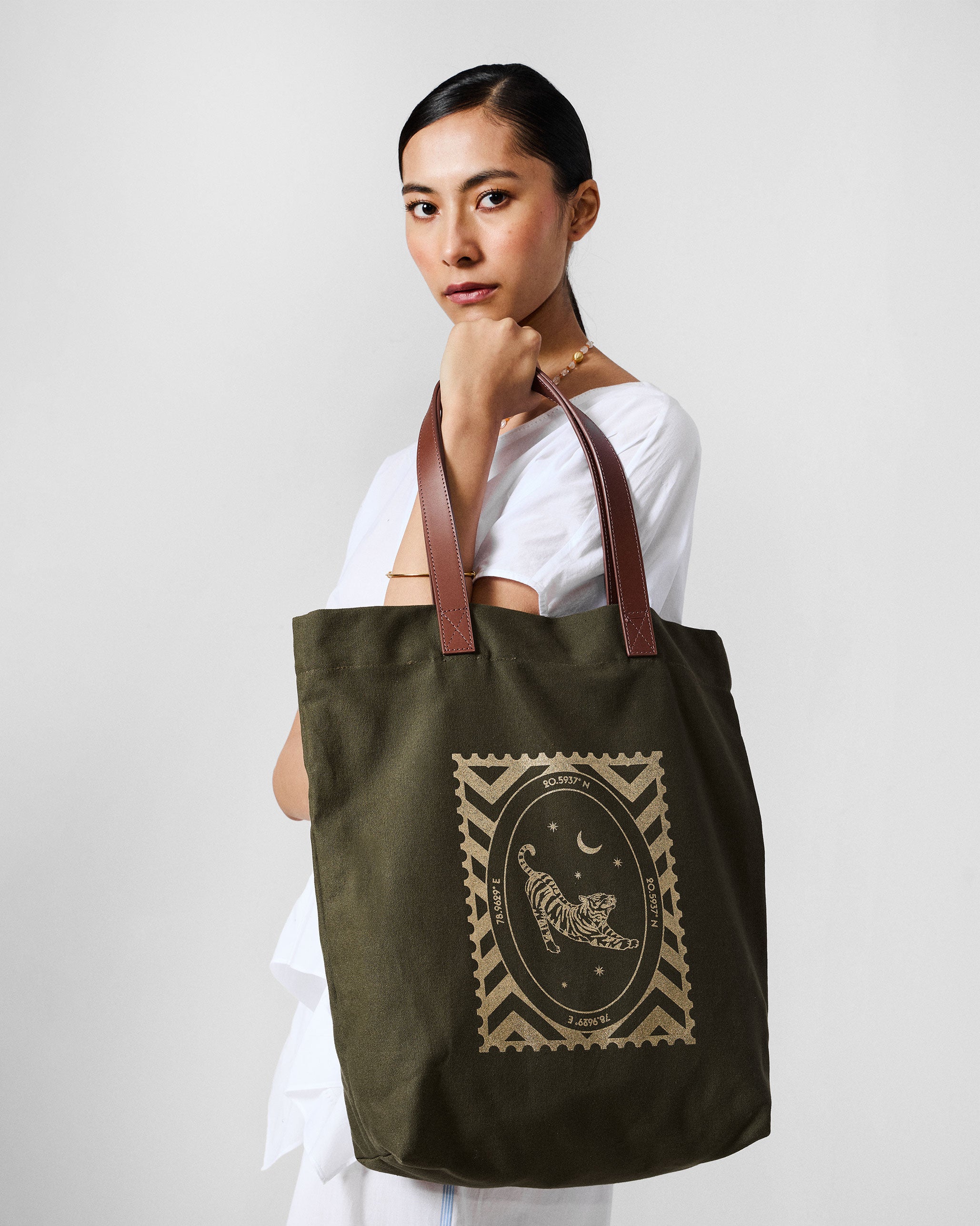 Mukayu City Tote - Olive