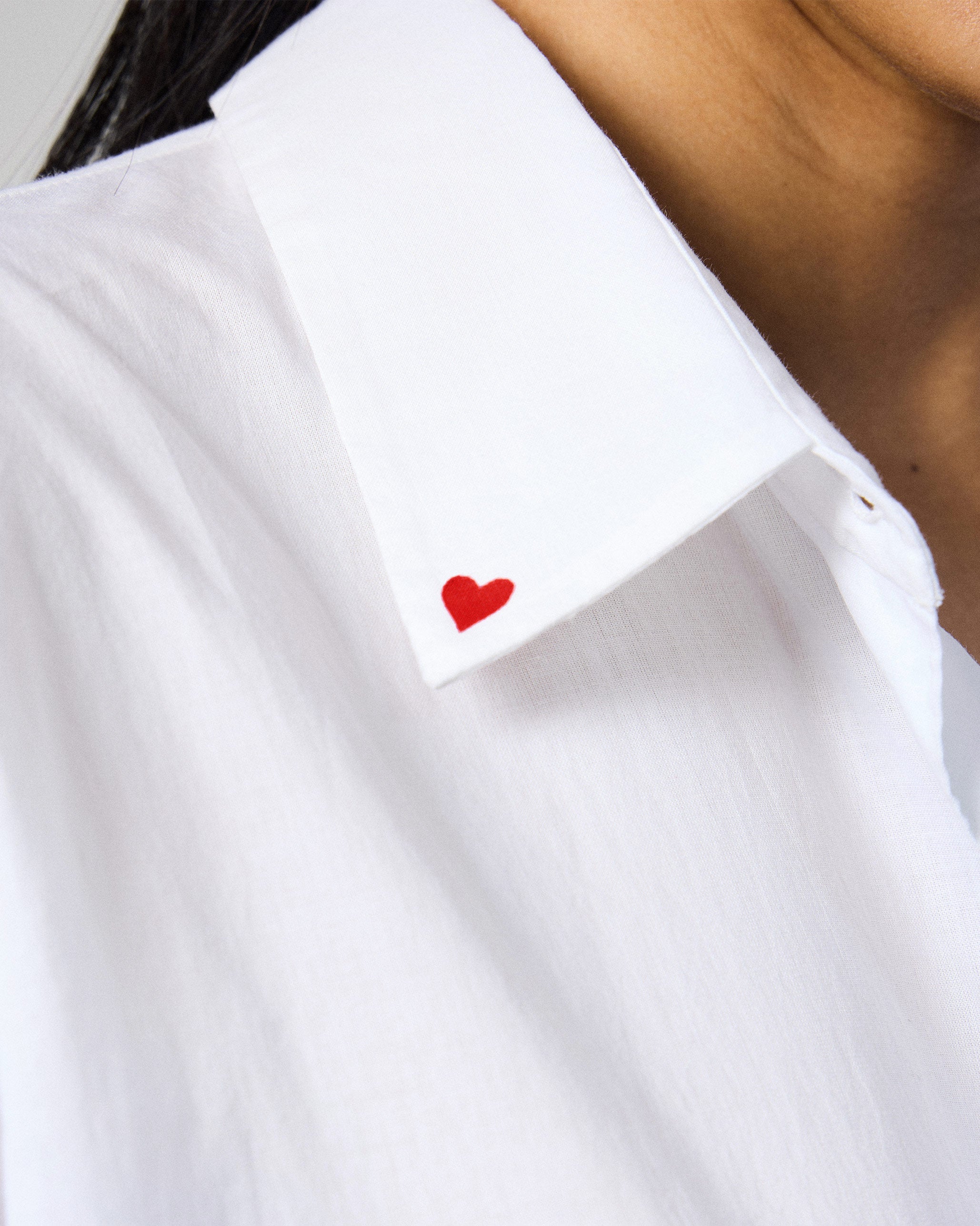 Siv Shirt - White Printed