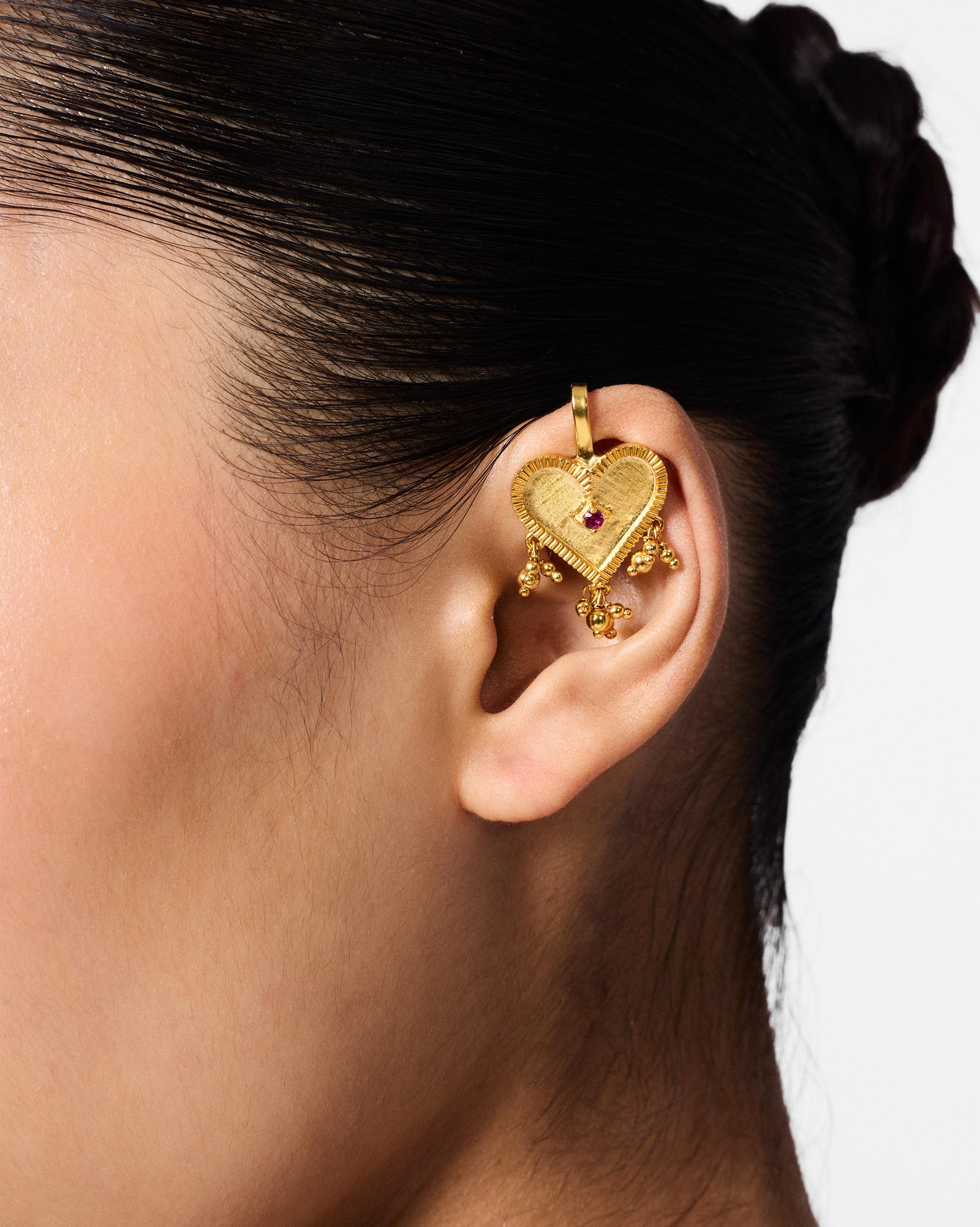 Little Heart Bugadi - Gold