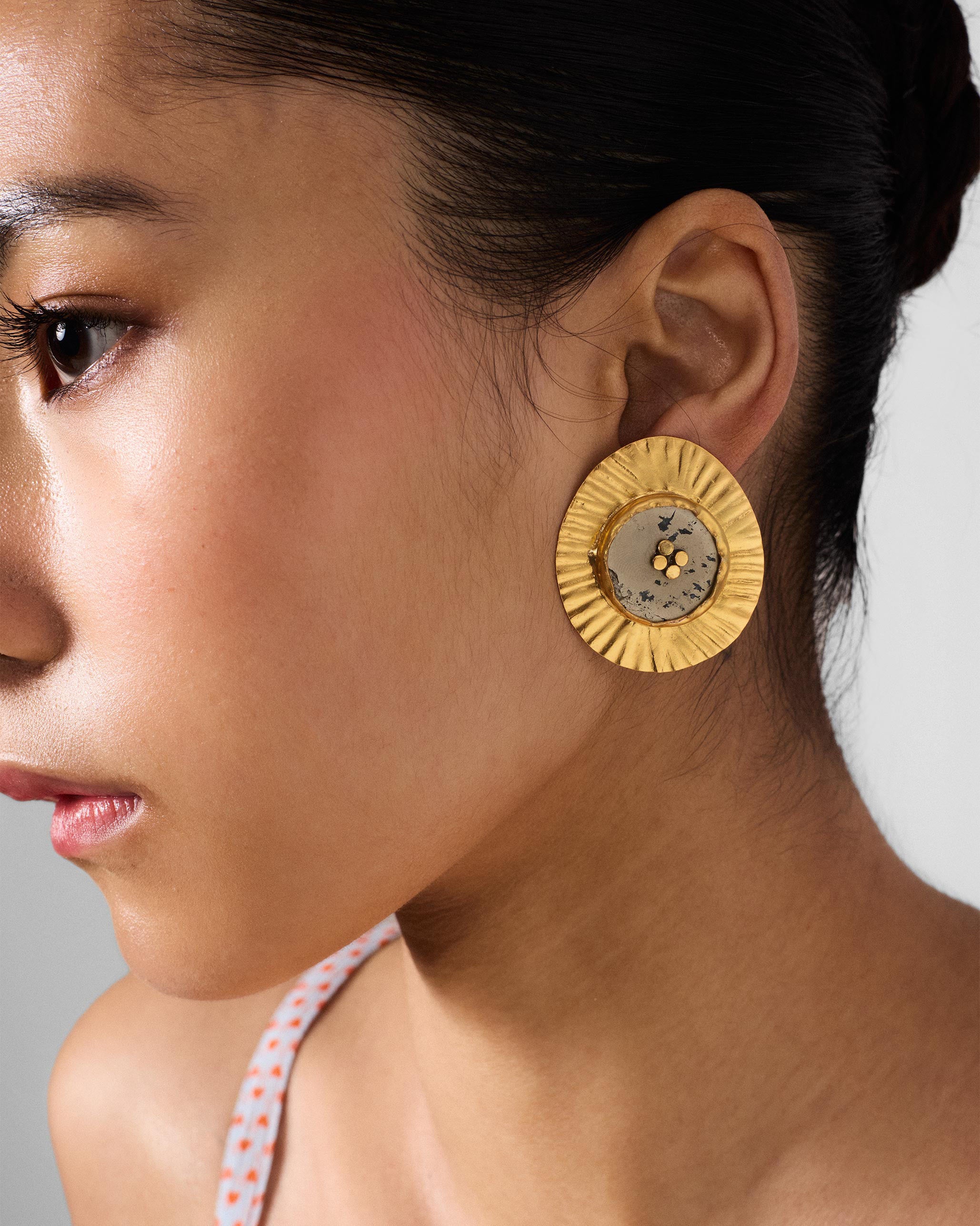 Boondi Studs - Gold