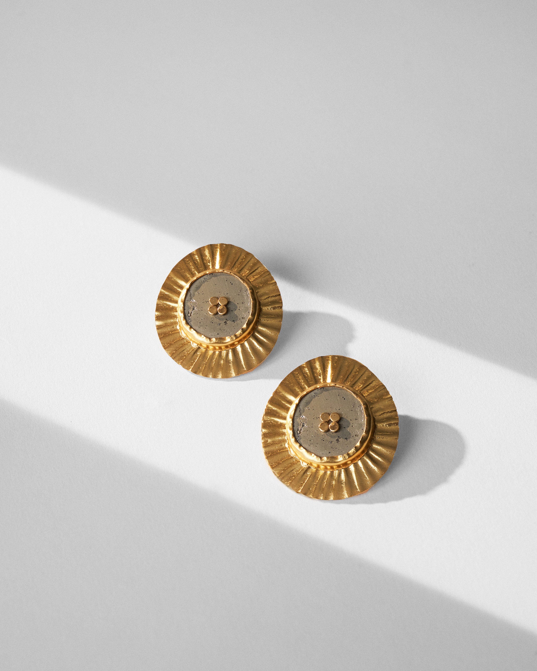 Boondi Studs - Gold