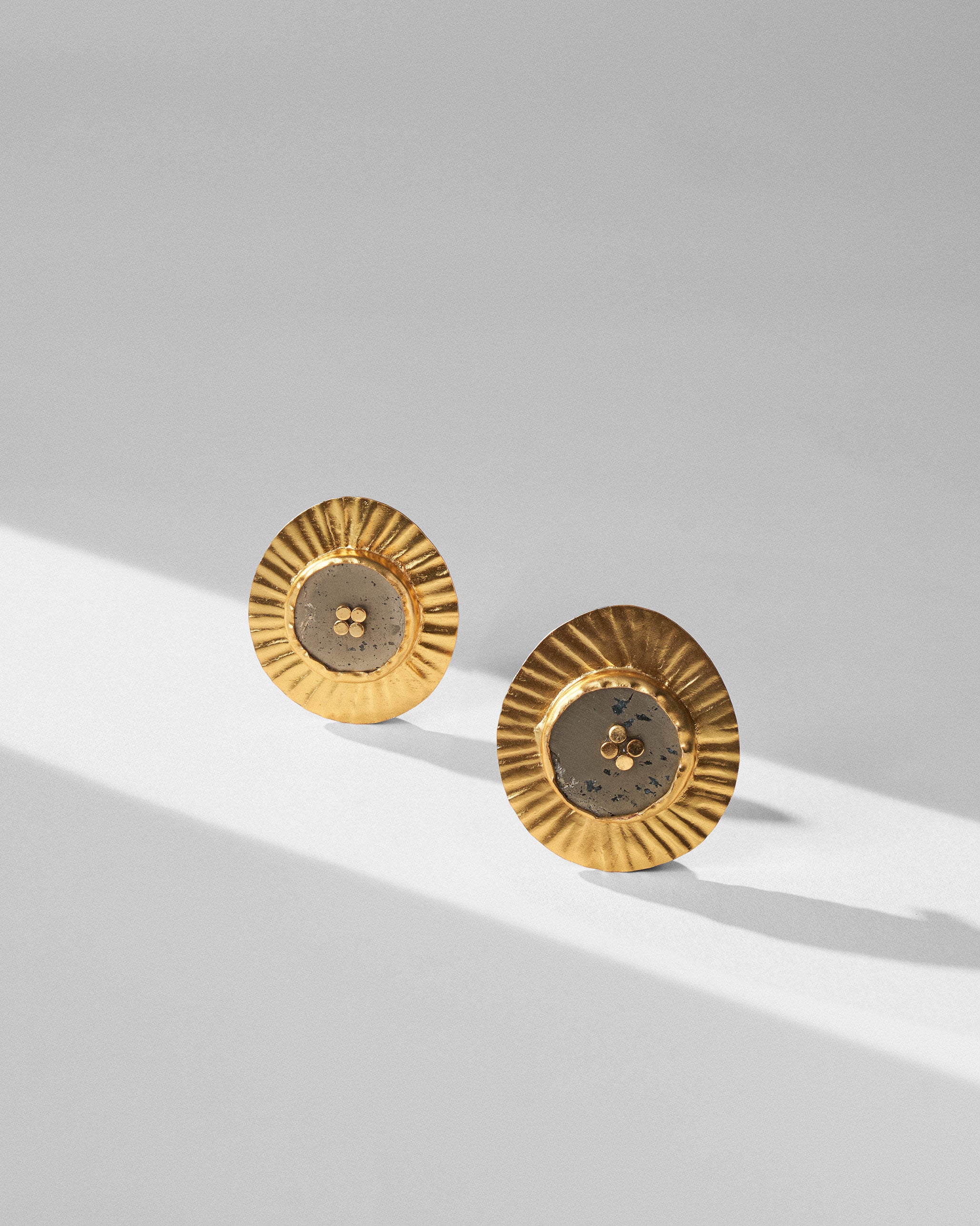 Boondi Studs - Gold