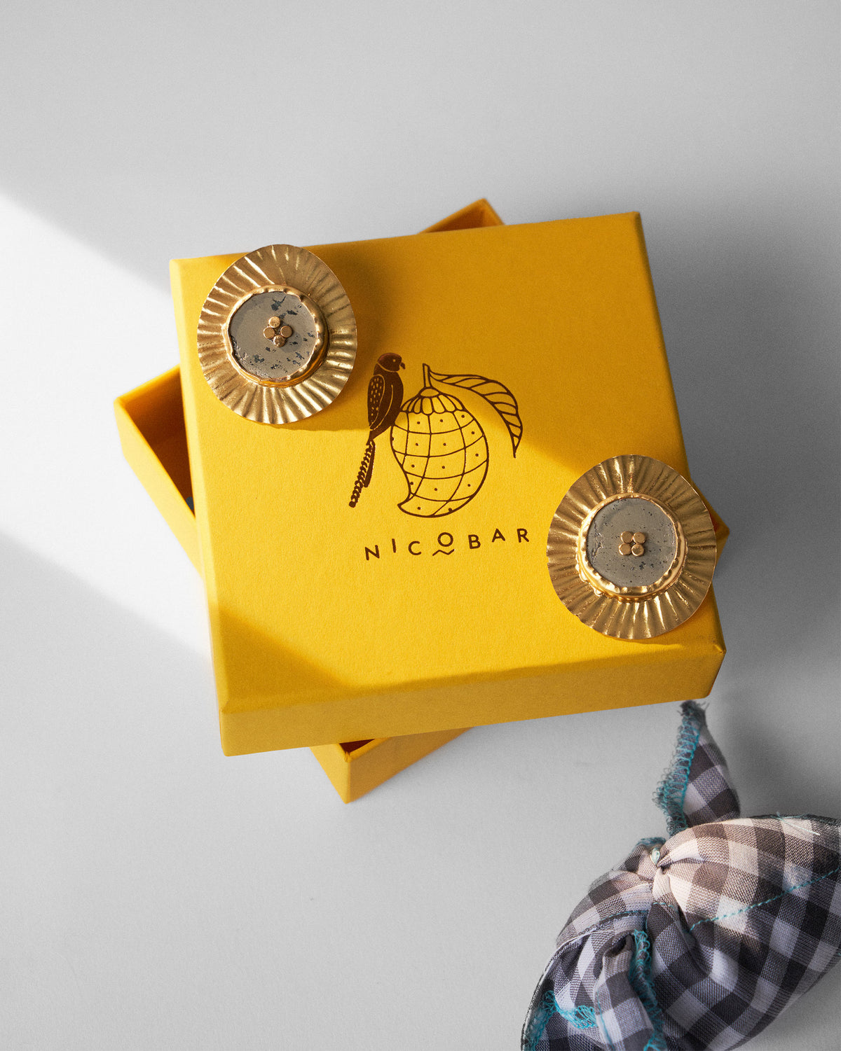 Boondi Studs - Gold