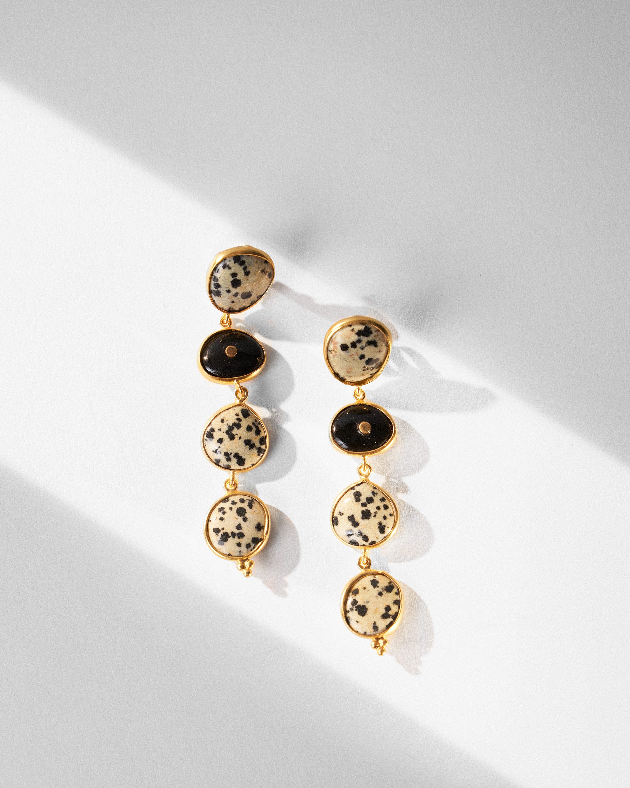 Mountain Danglers - Gold