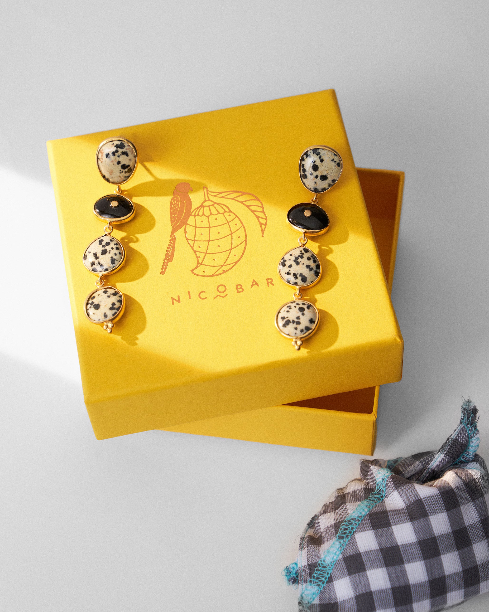 Mountain Danglers - Gold