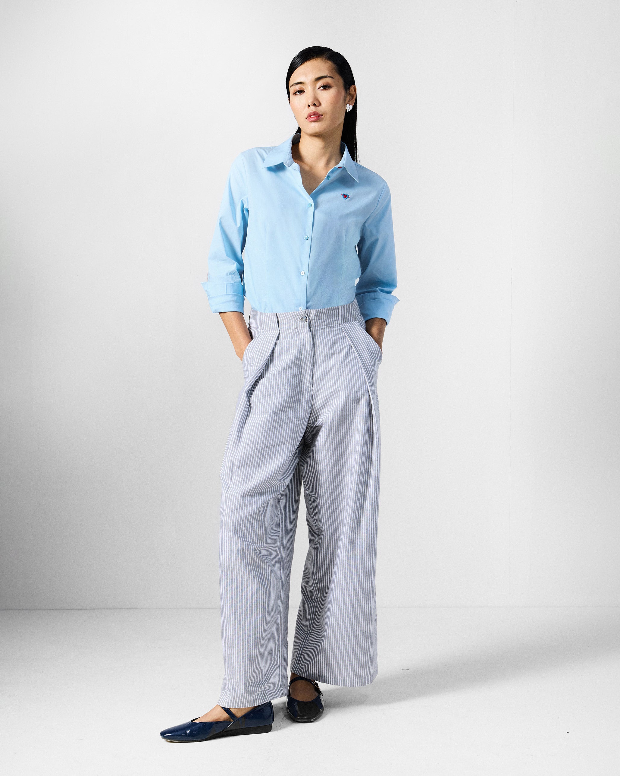 Ela Shirt - Ice Blue